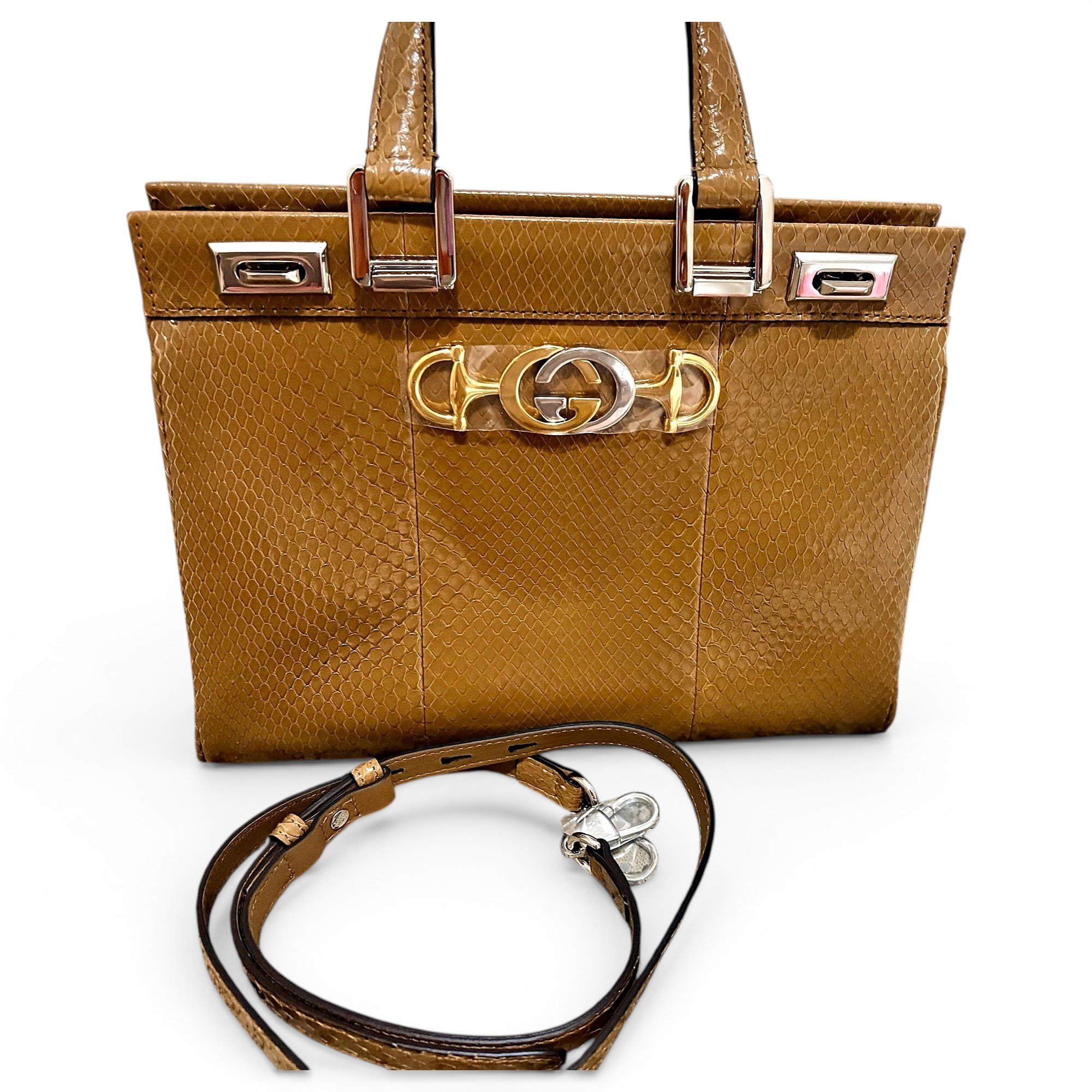 Zumi leather handbag