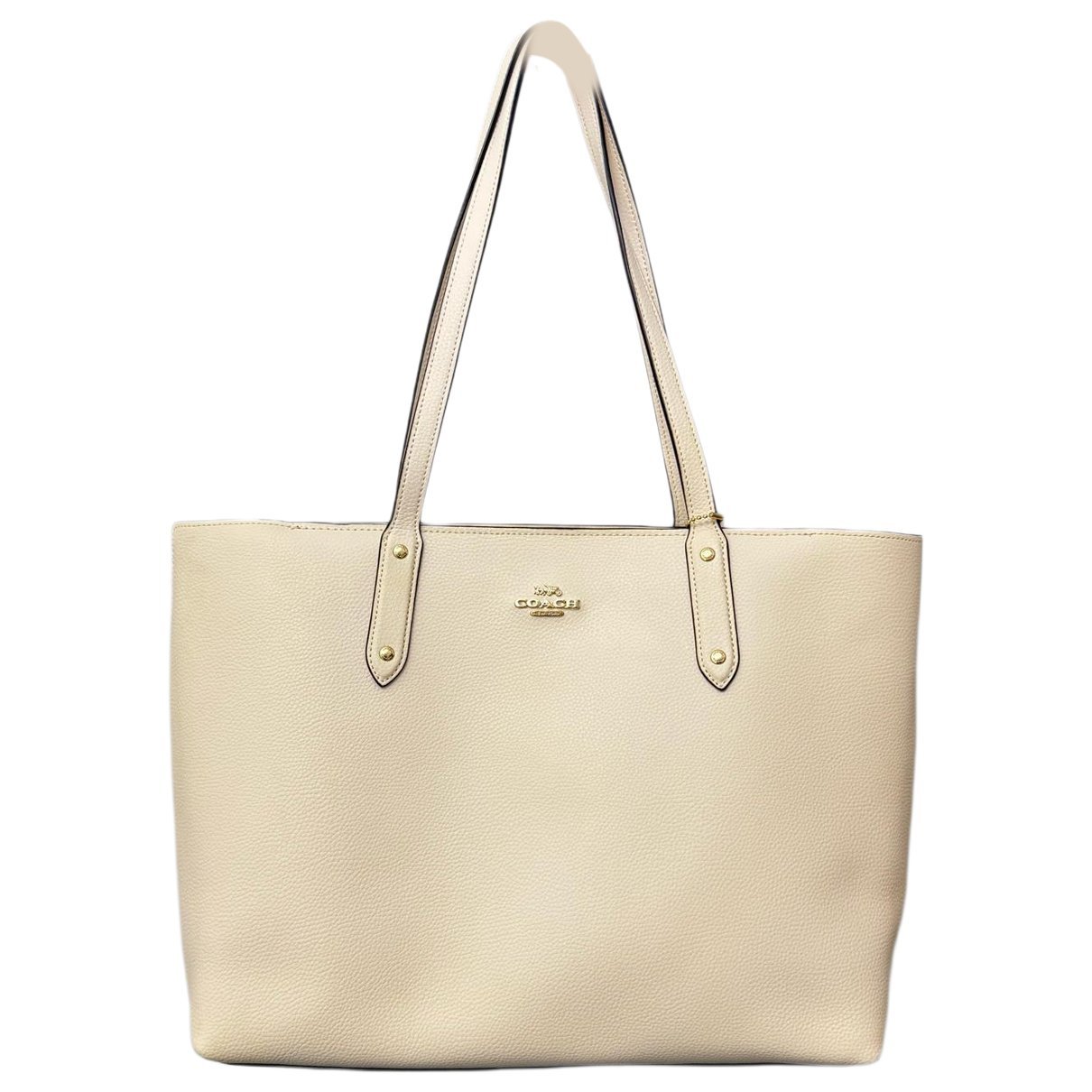Leather tote