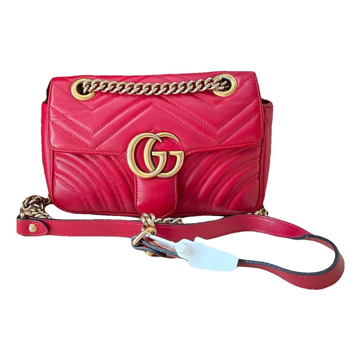 GG Marmont Flap leather handbag