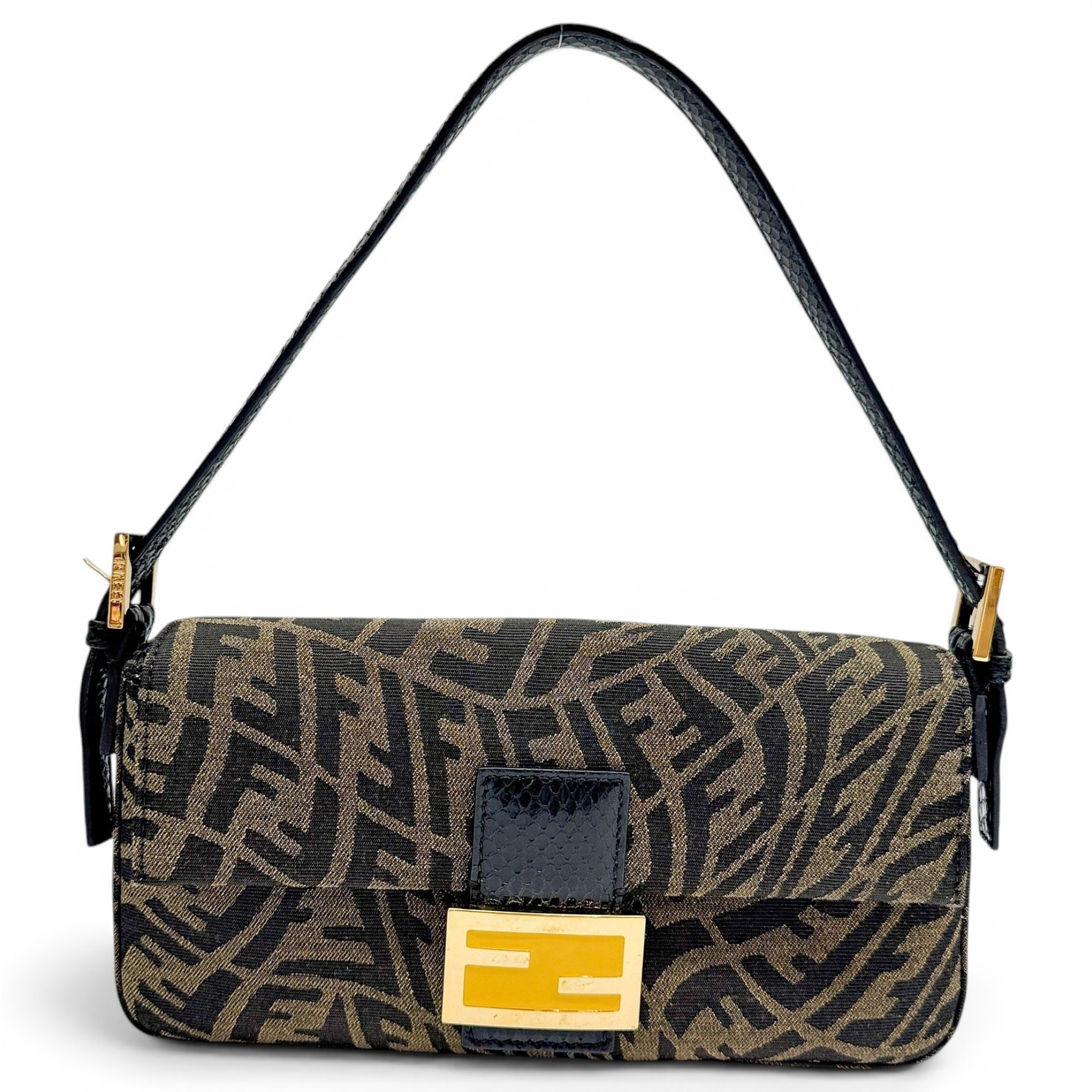 Fendi Baguette cloth handbag