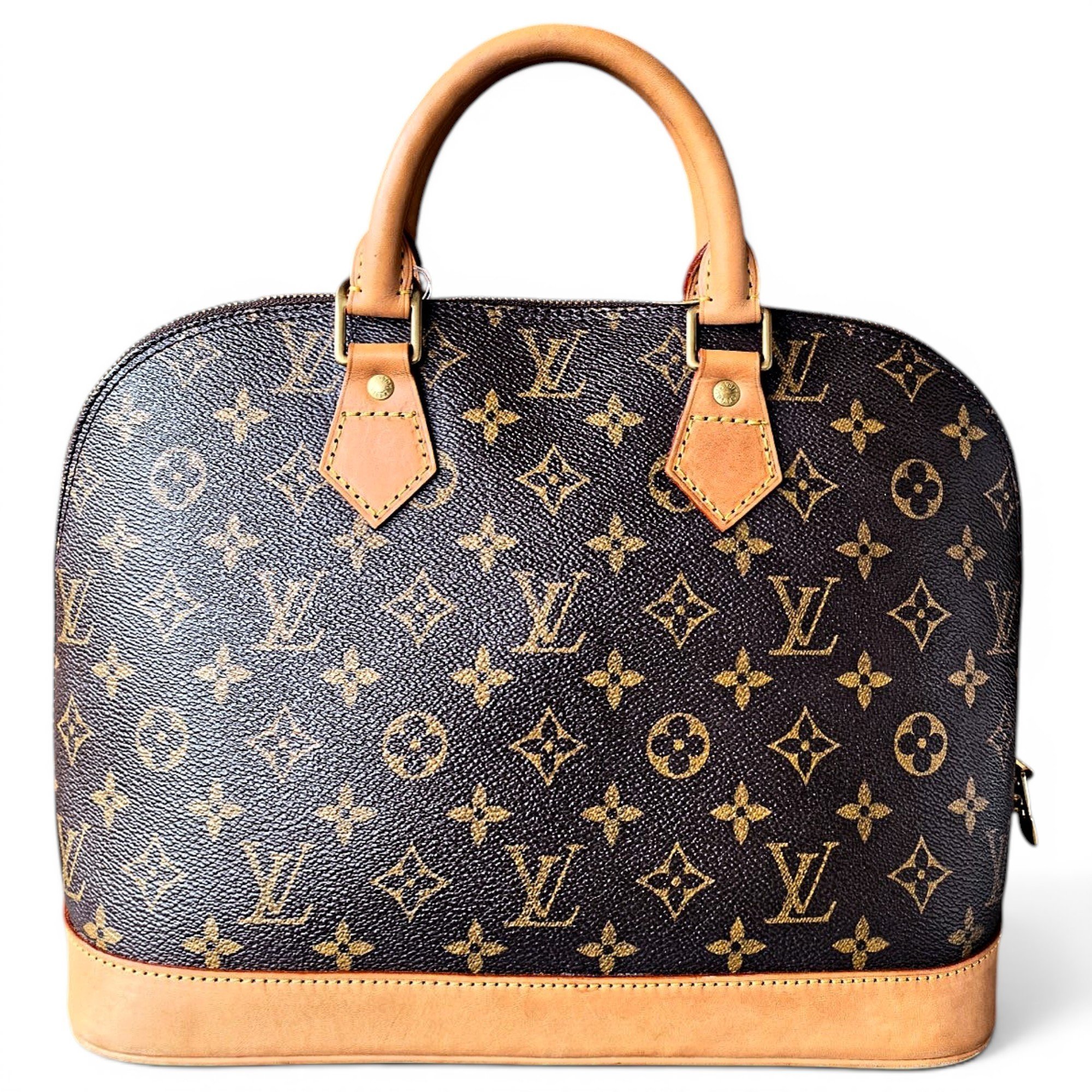 Alma leather handbag