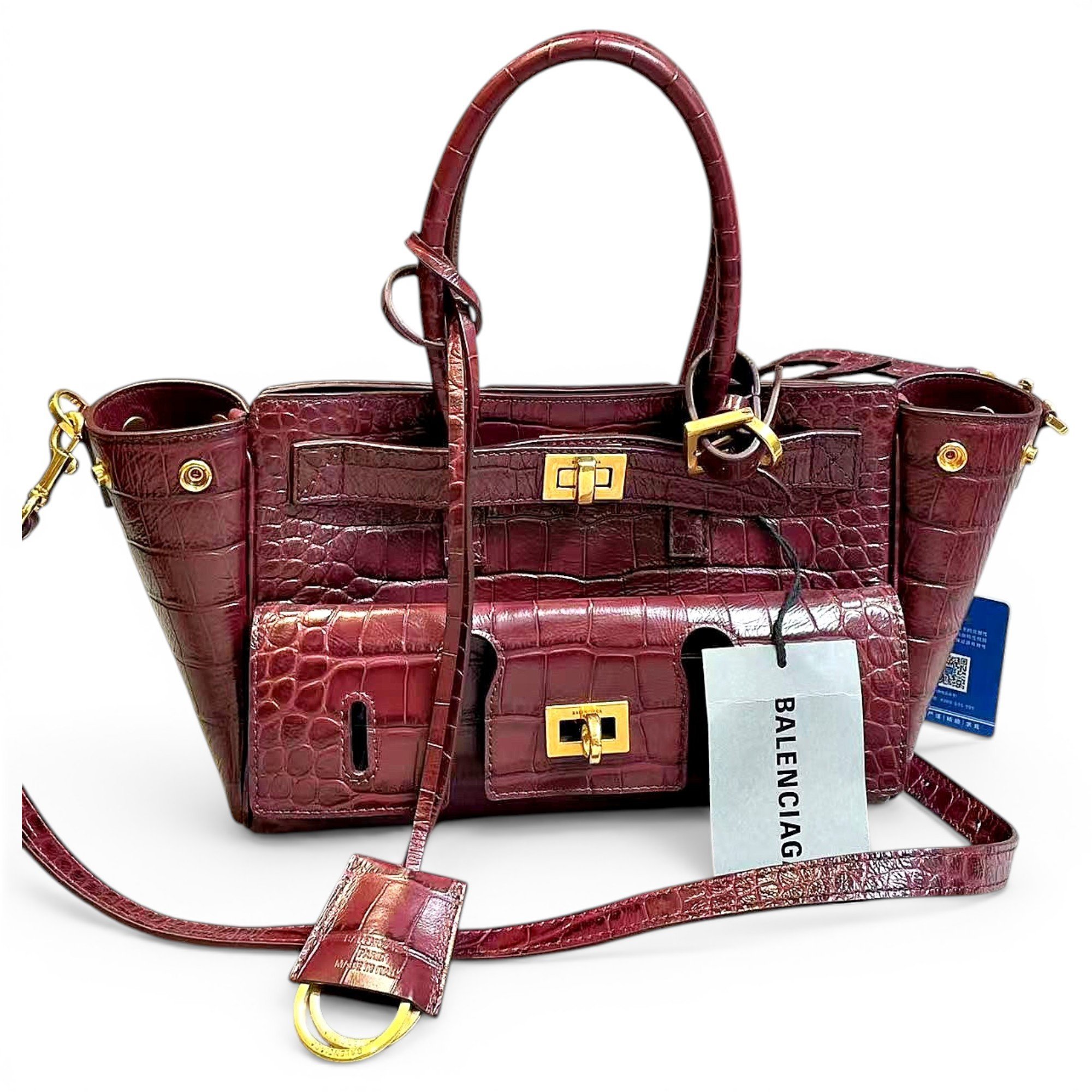 Carry All Bel Air leather handbag