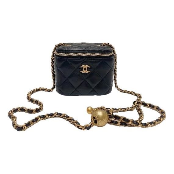 Trendy CC Vanity leather mini bag