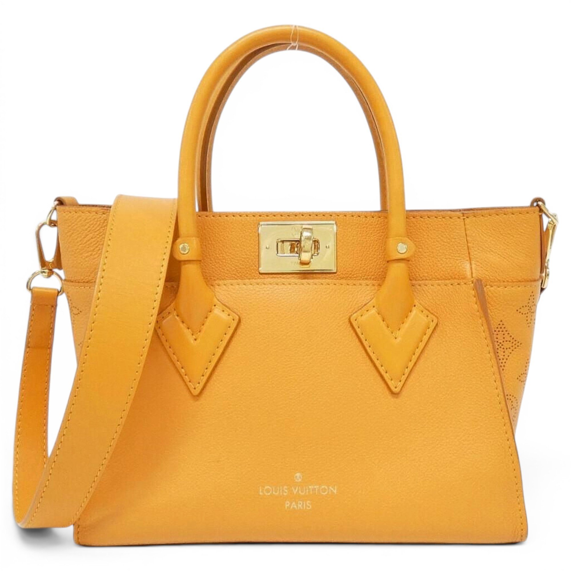 On My Side leather handbag