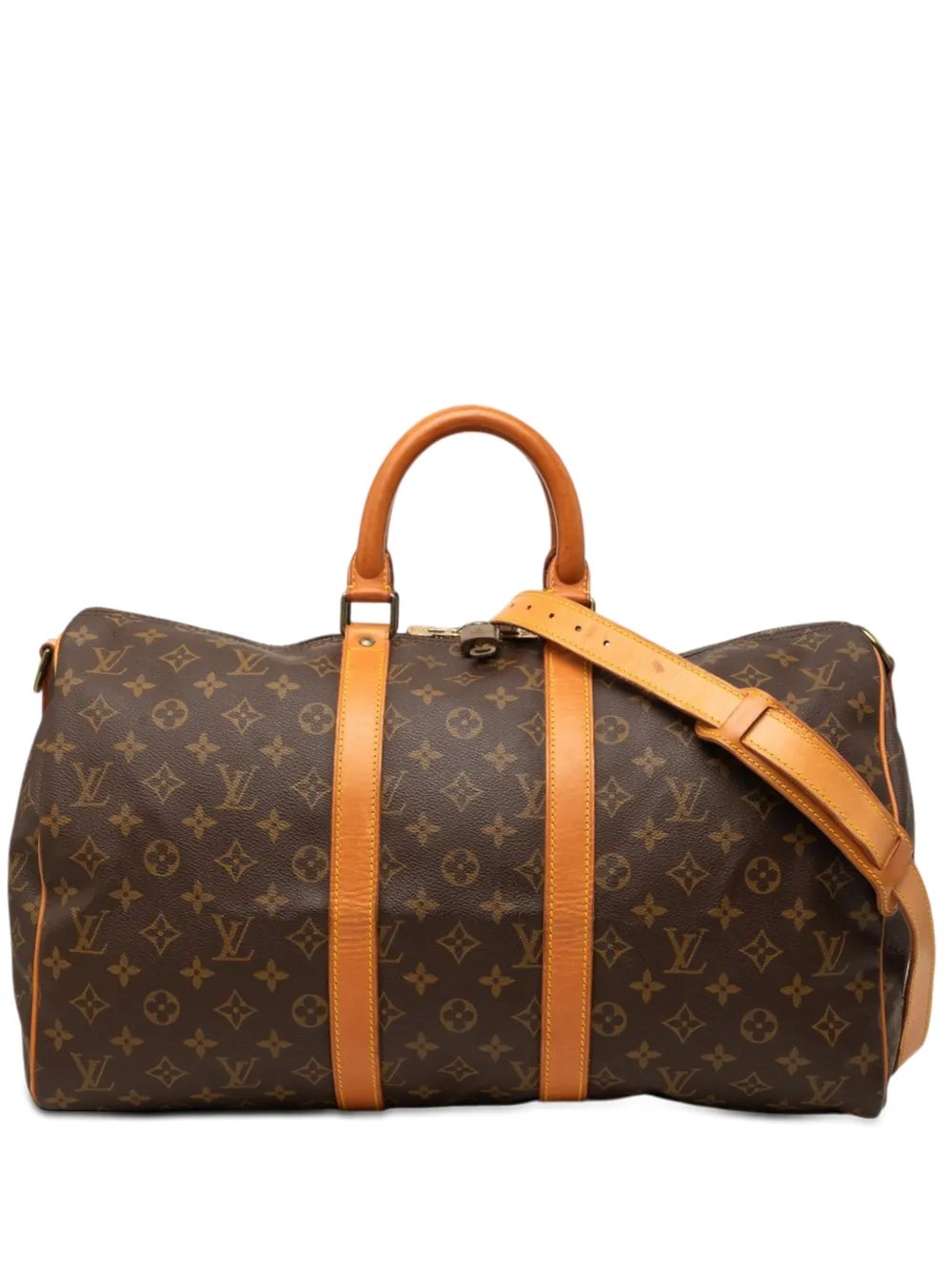 1990 Monogram Keepall Bandouliere 45 travel bag