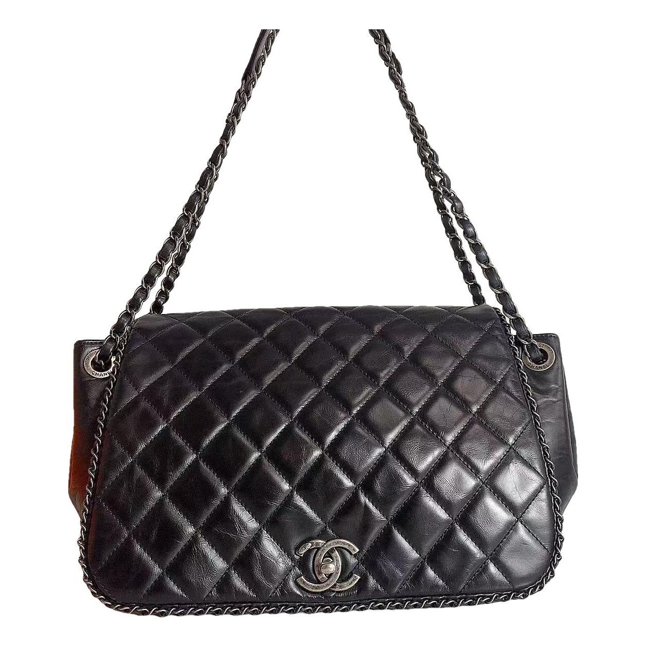 Leather handbag