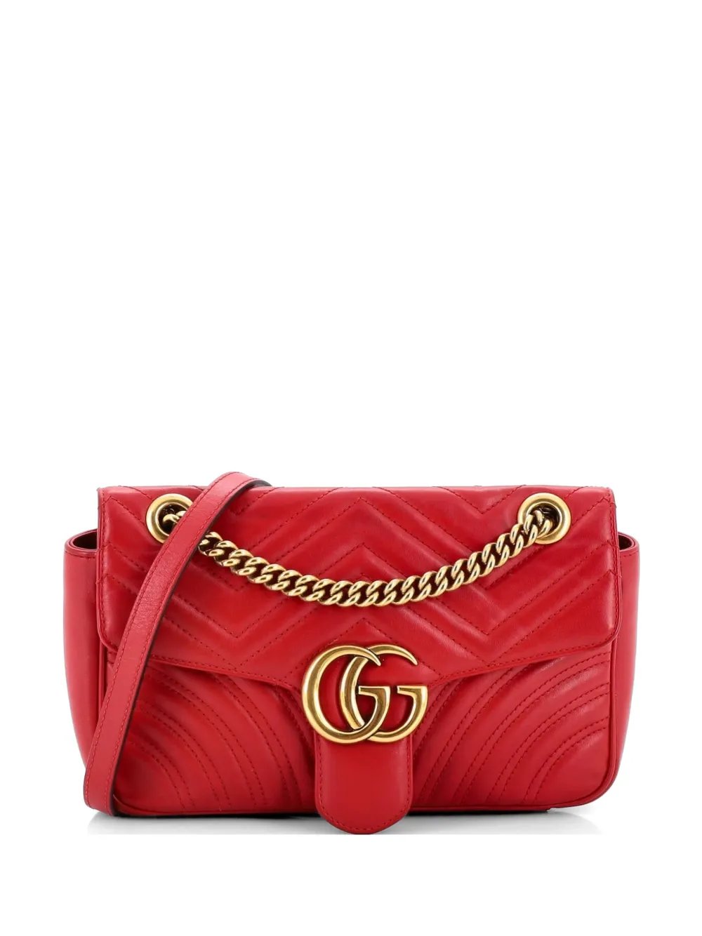 GG Marmont Flap Bag Matelasse Leather Small crossbody bag