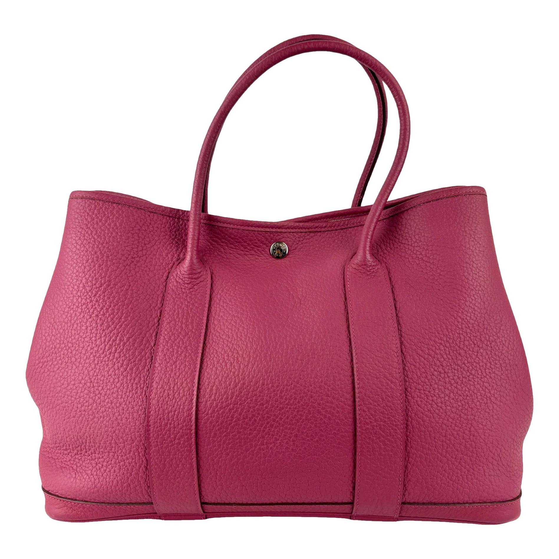 Garden Party leather handbag