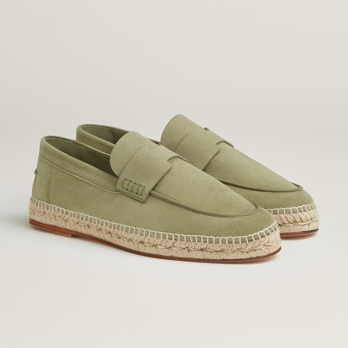 Vert Celadon Trip Espadrille