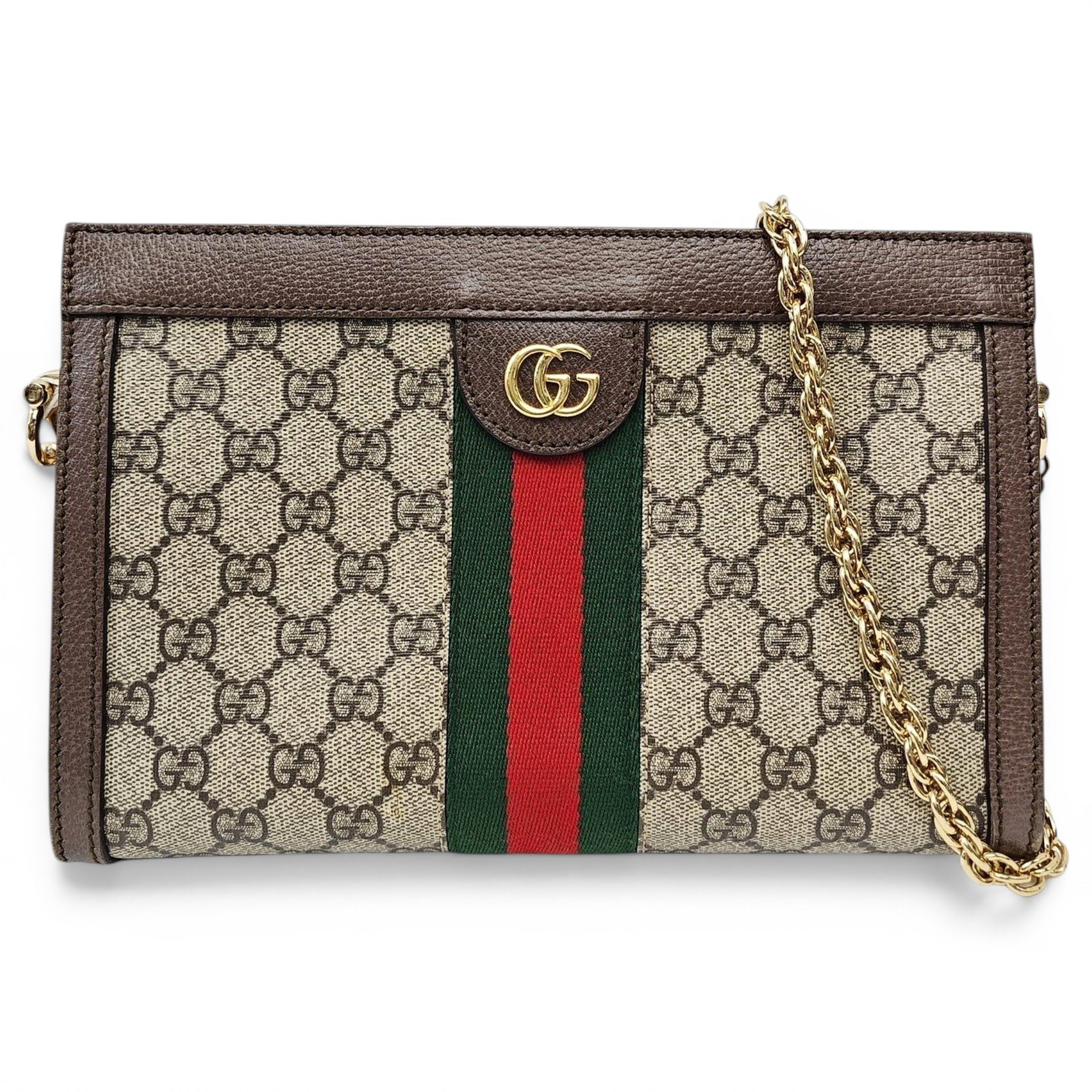 Ophidia leather handbag