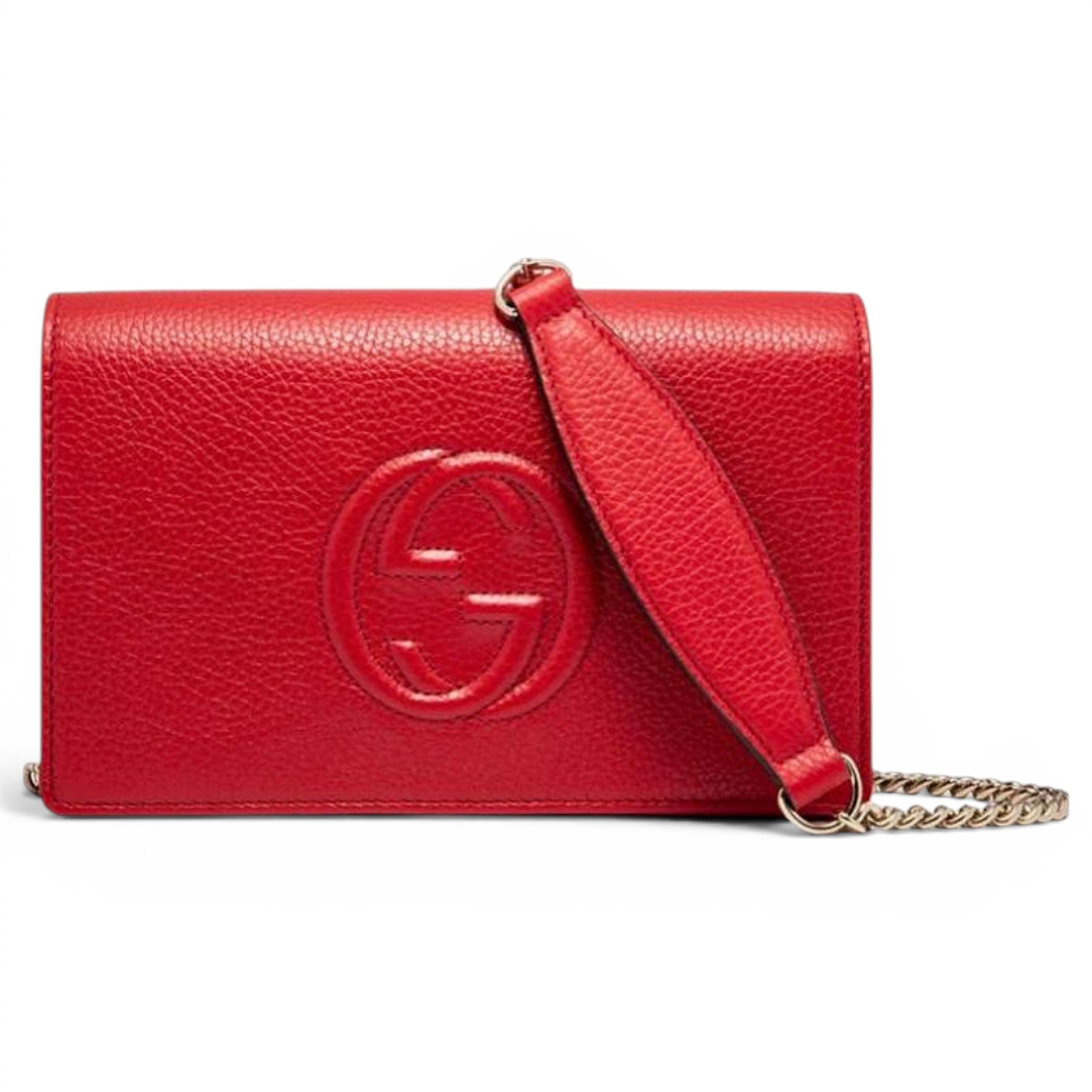 Leather crossbody bag