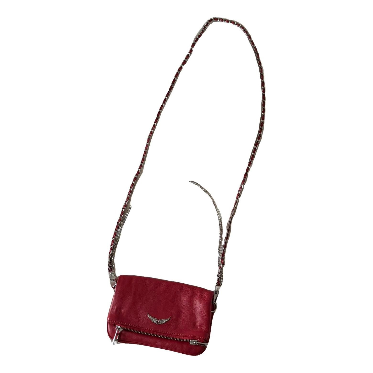 Rock leather crossbody bag