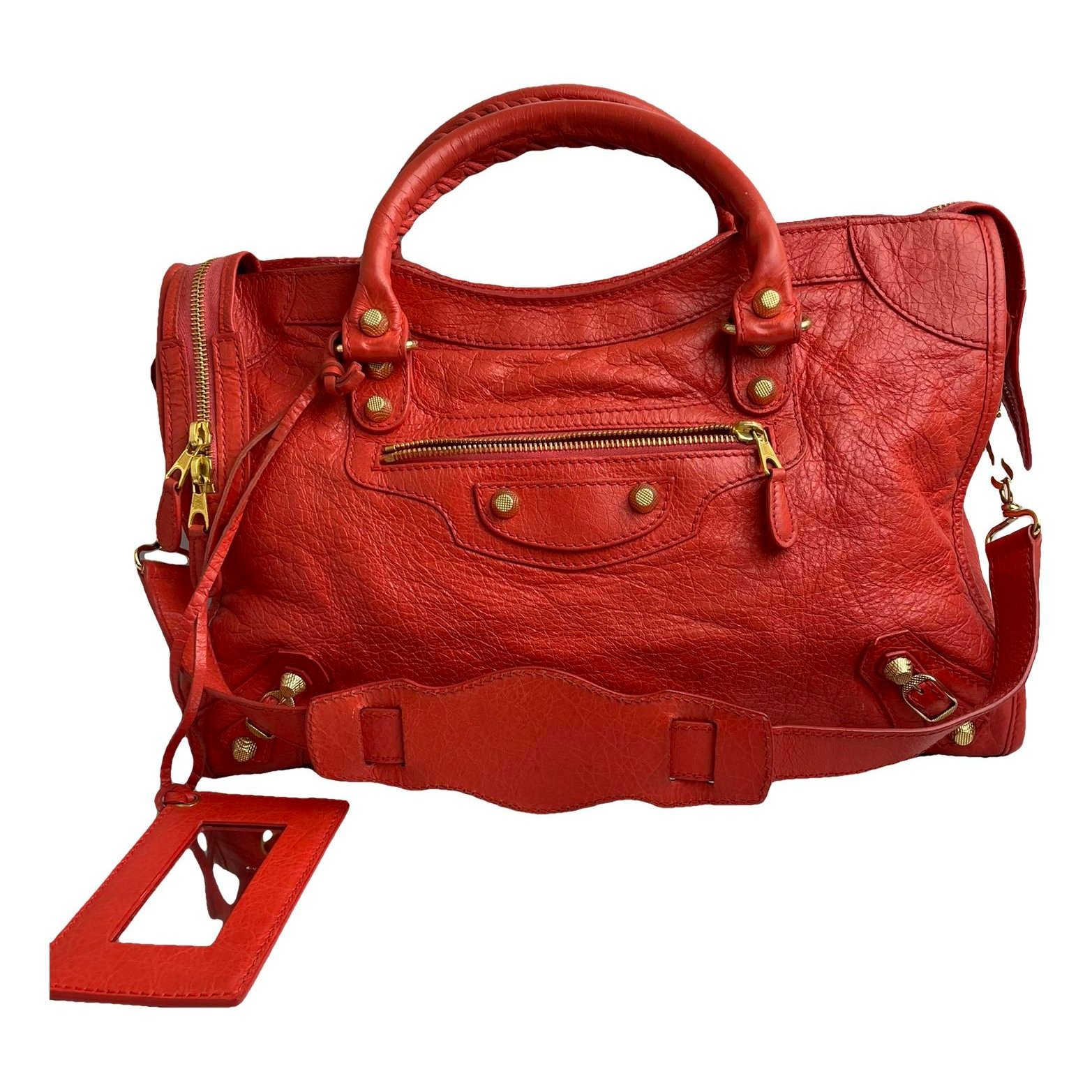 Balenciaga City leather handbag