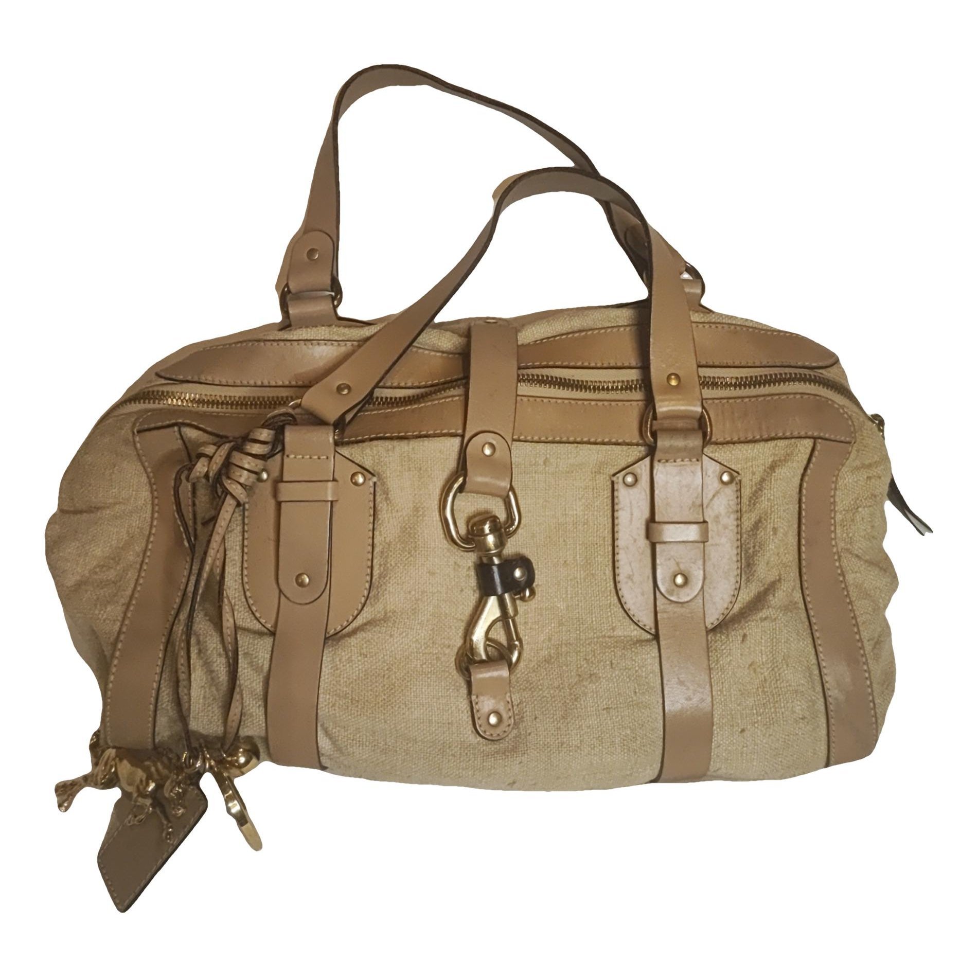 Kerala linen handbag