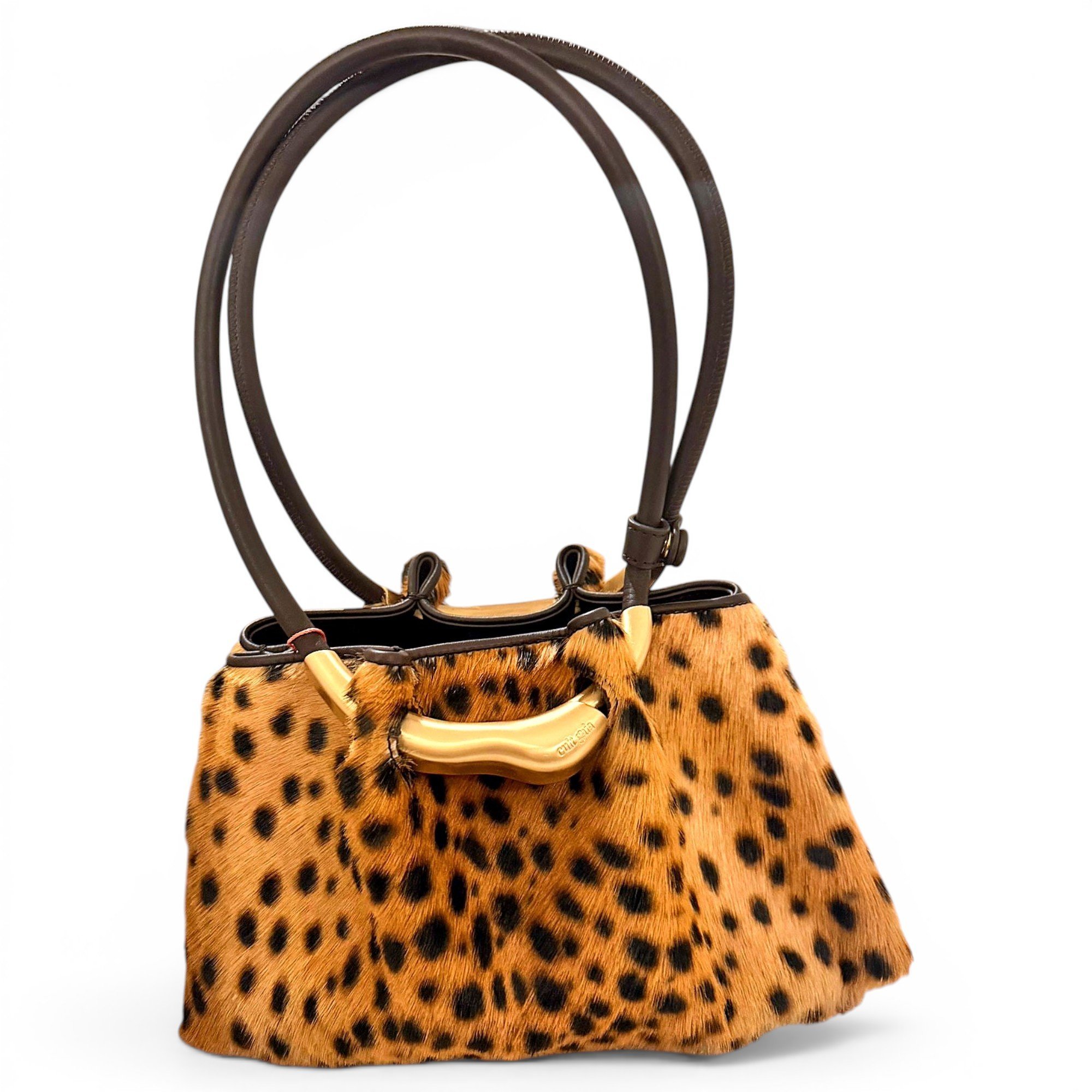 Cult Gaia Leather handbag