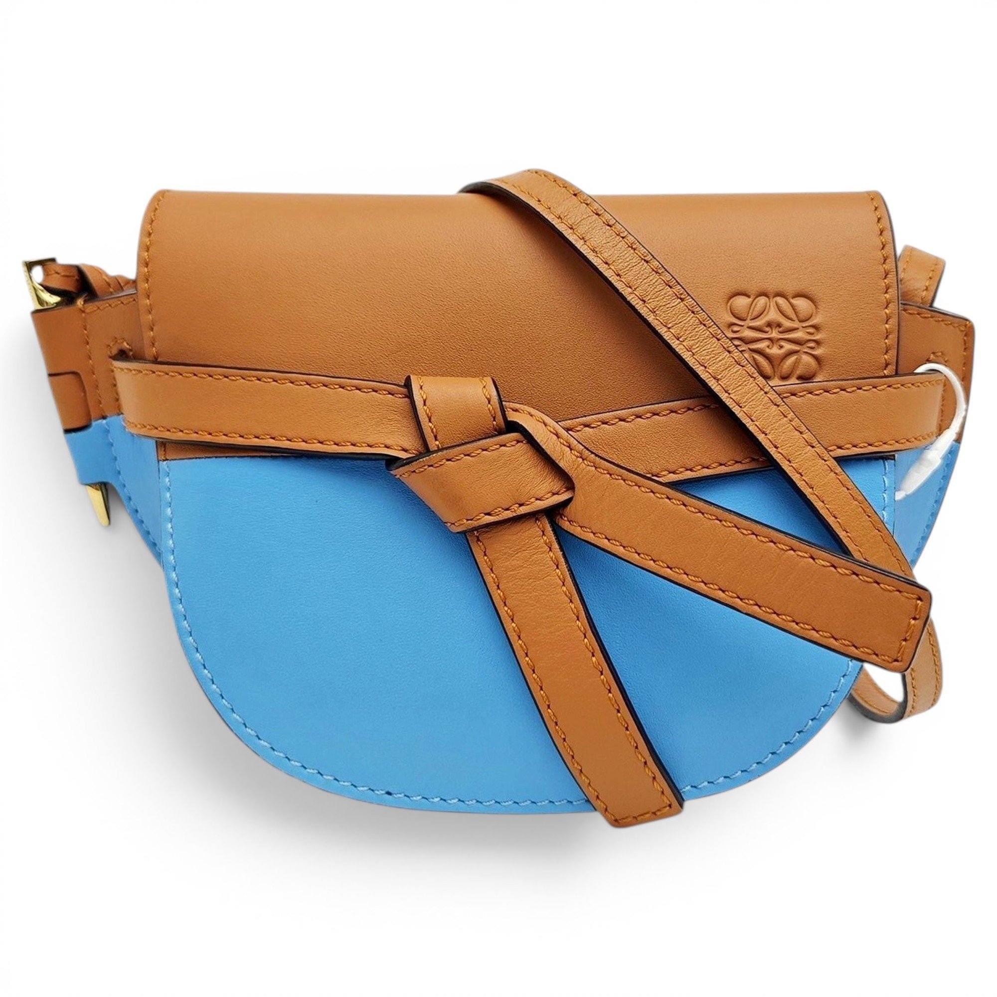 Gate leather handbag