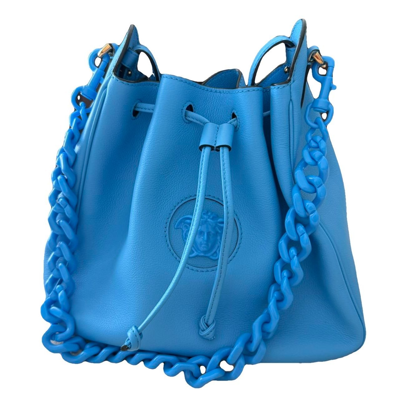 La Medusa leather handbag