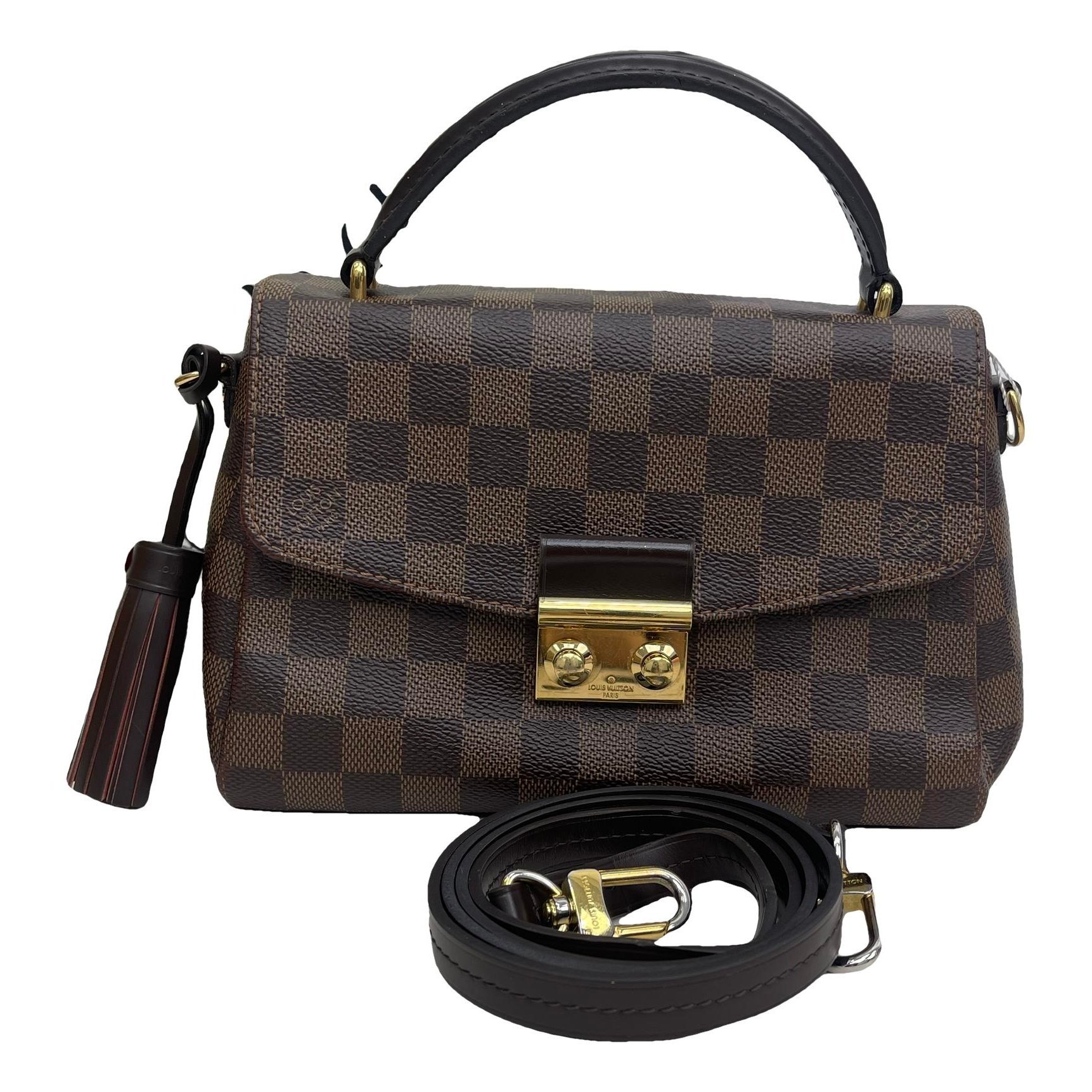 Croisette leather handbag