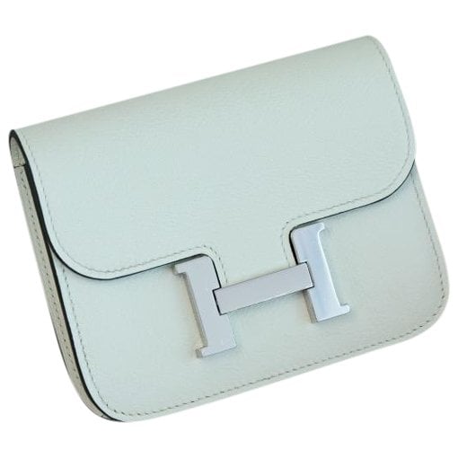 Constance leather clutch bag