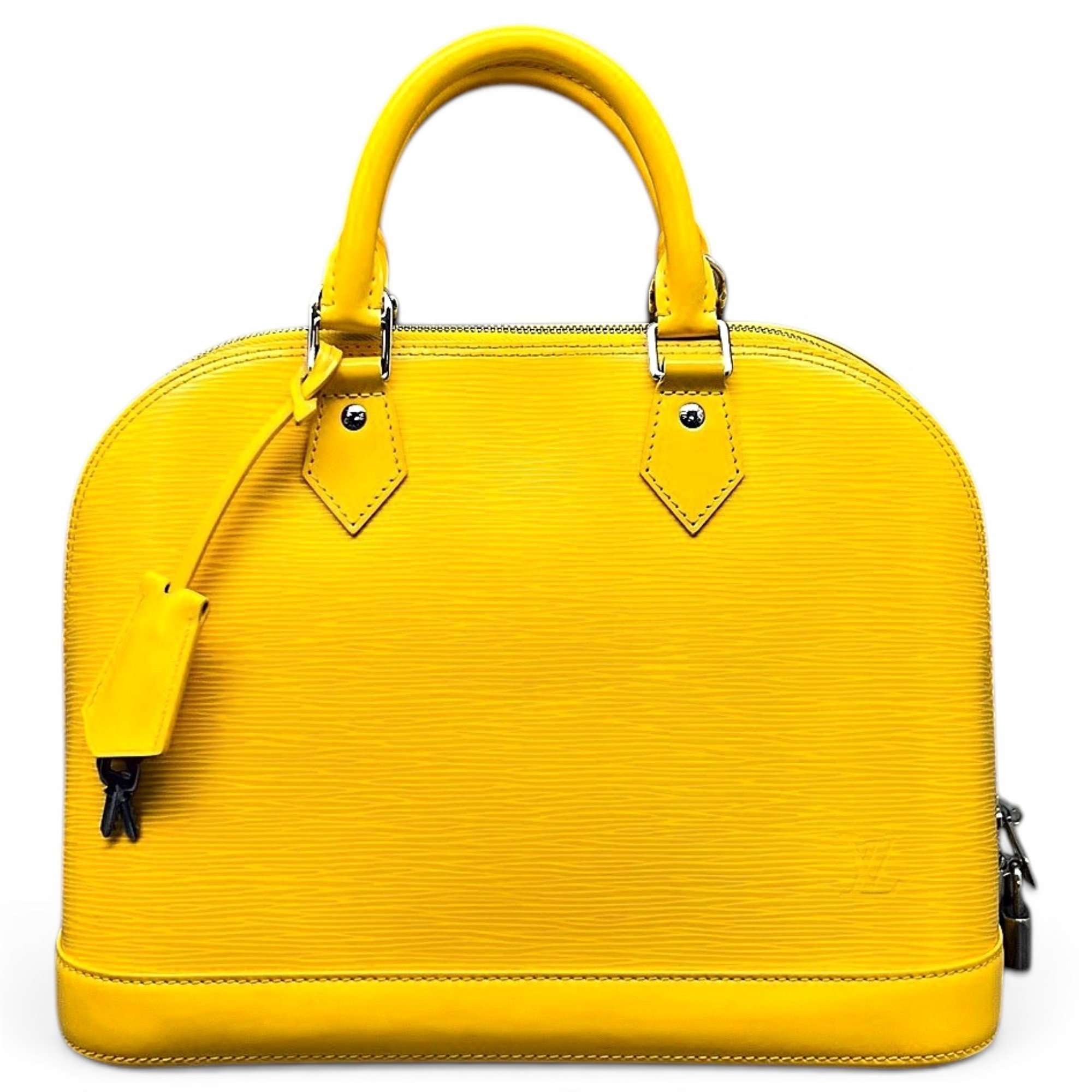 Alma leather handbag