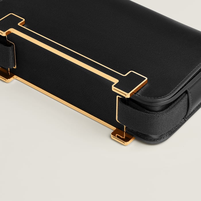 Noir Hermès Geta Slim Bag