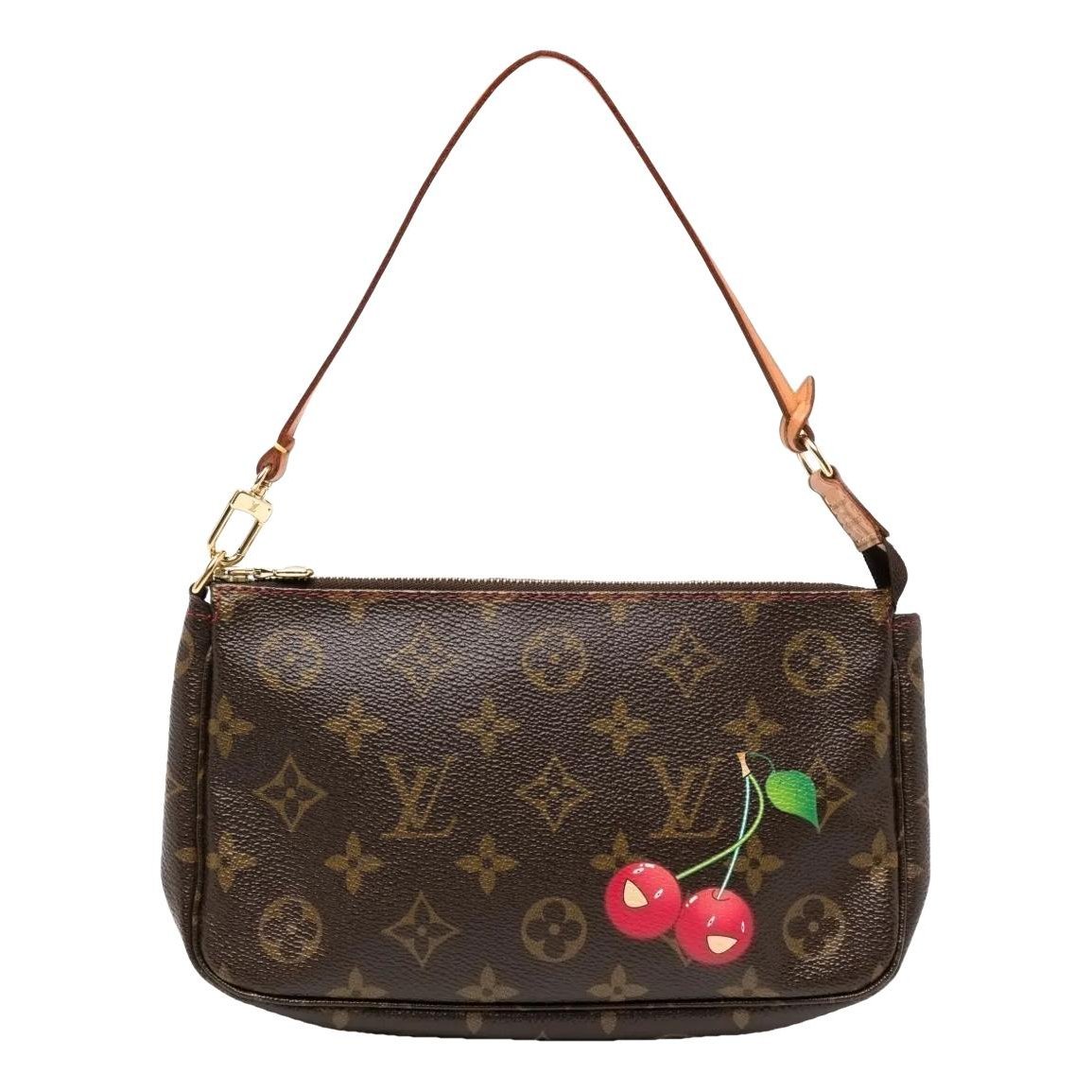 Pochette Accessoire leather handbag