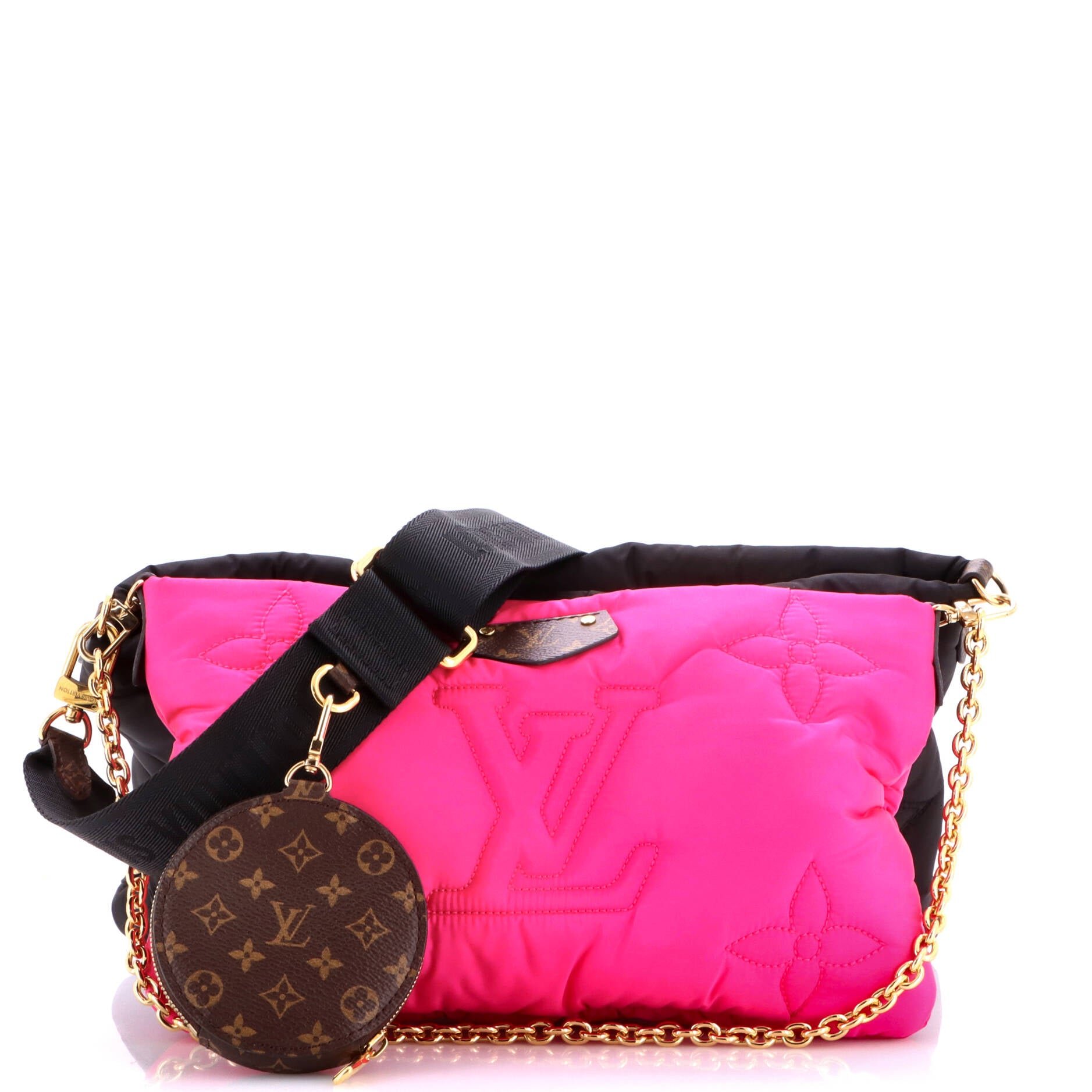 Maxi Multi Pochette Accessoires Monogram Quilted Econyl Nylon
