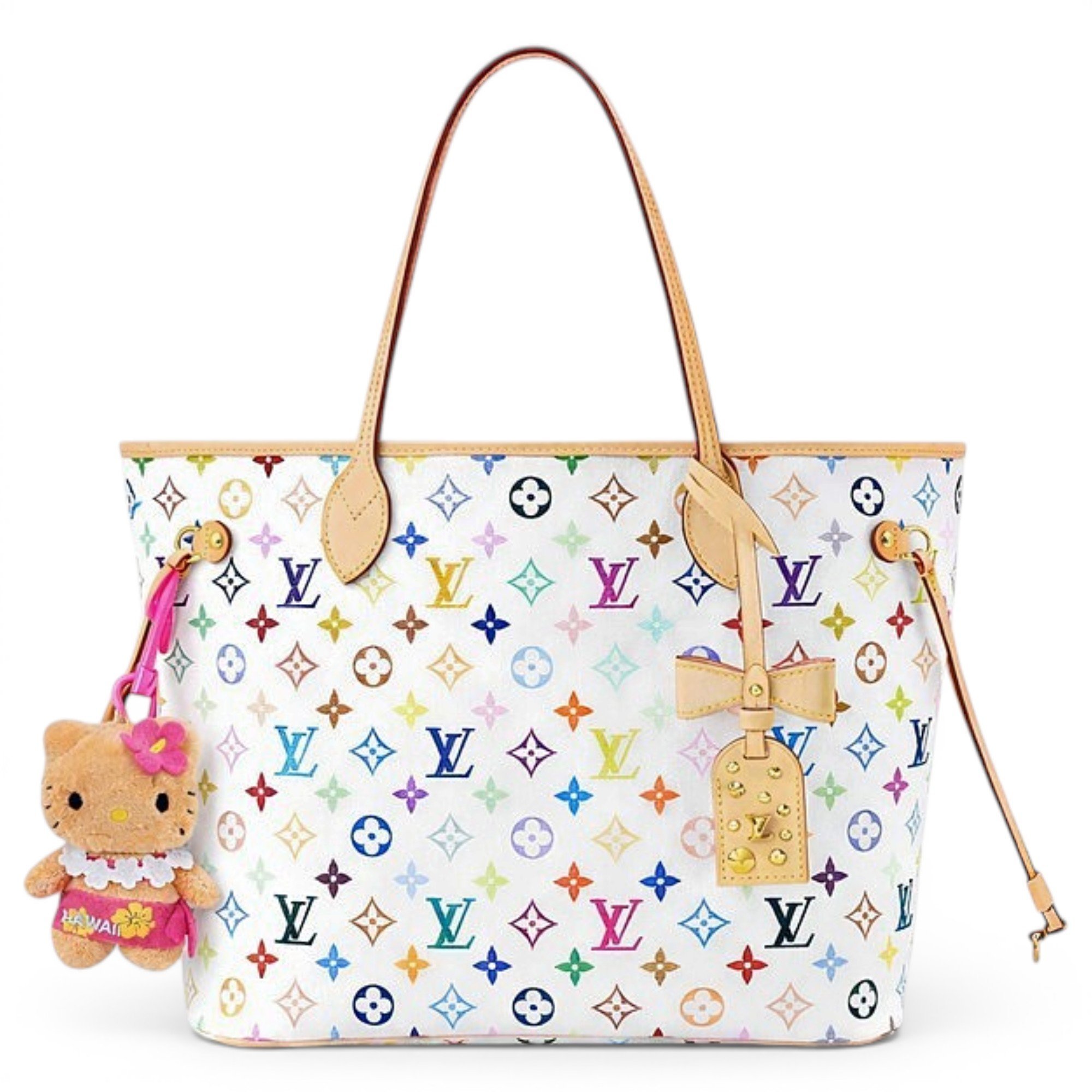 Neverfull leather handbag
