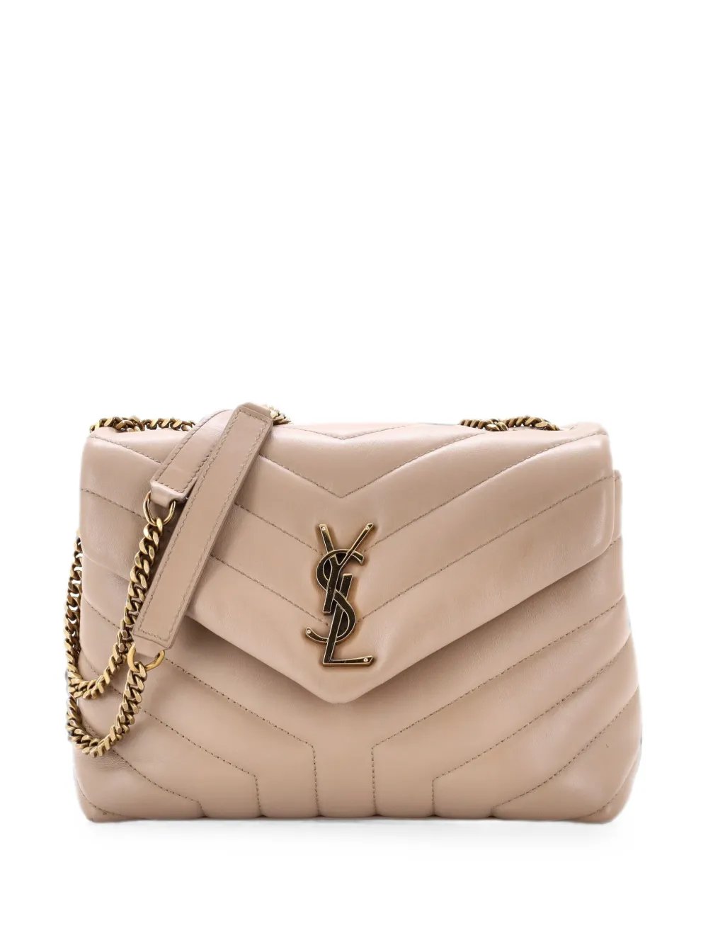 Loulou Matelasse Chevron Leather Small shoulder bag