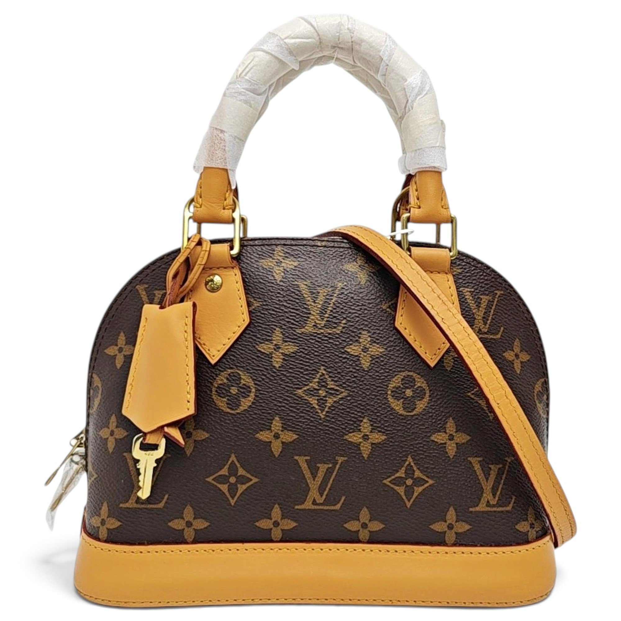Alma leather handbag