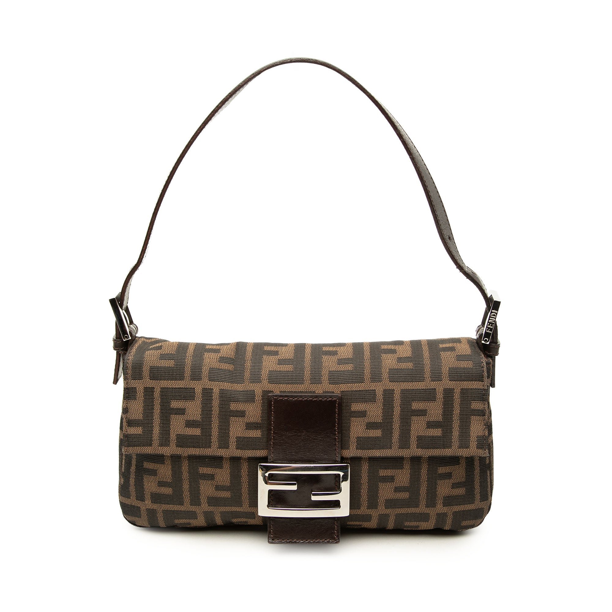 Baguette leather handbag