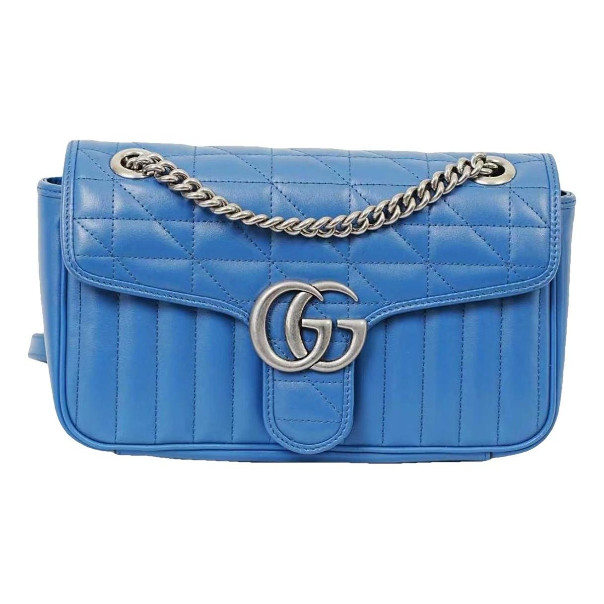 GG Marmont Flap leather handbag