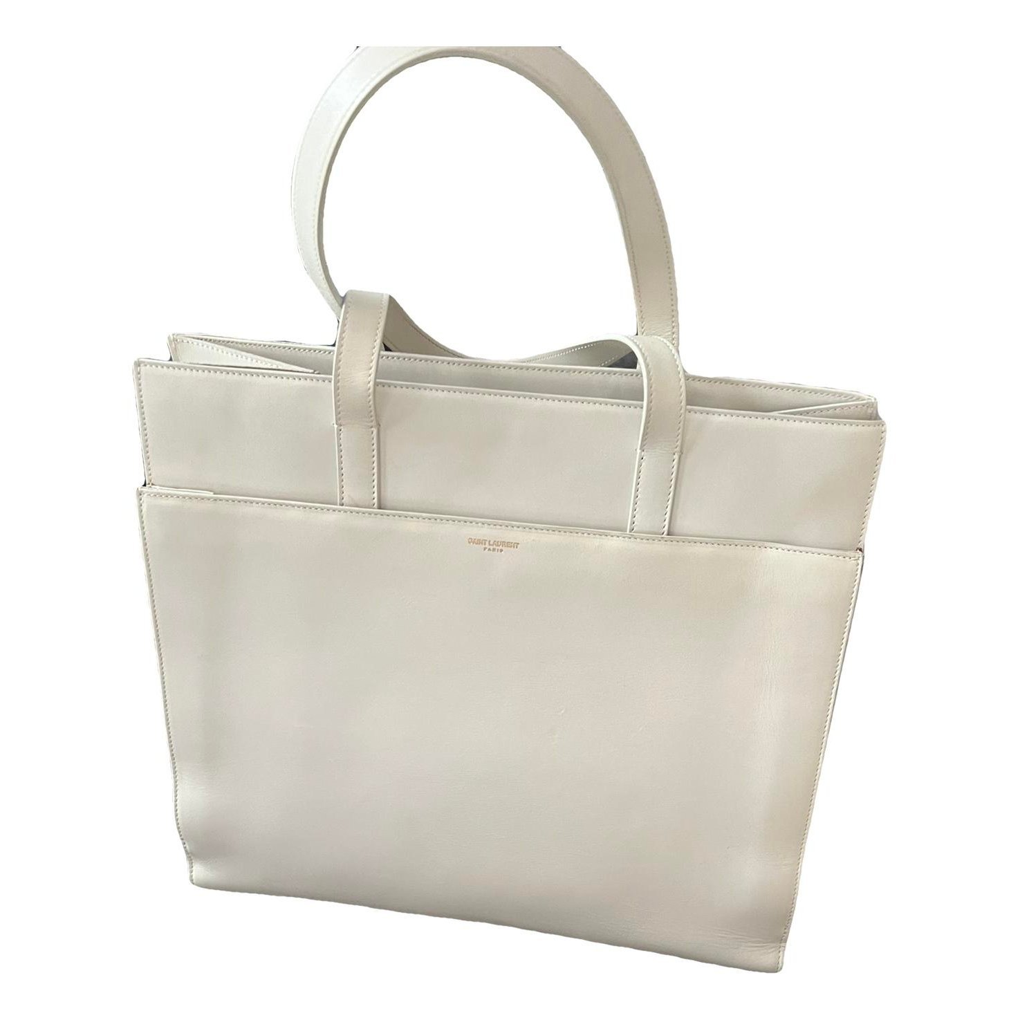 Leather tote