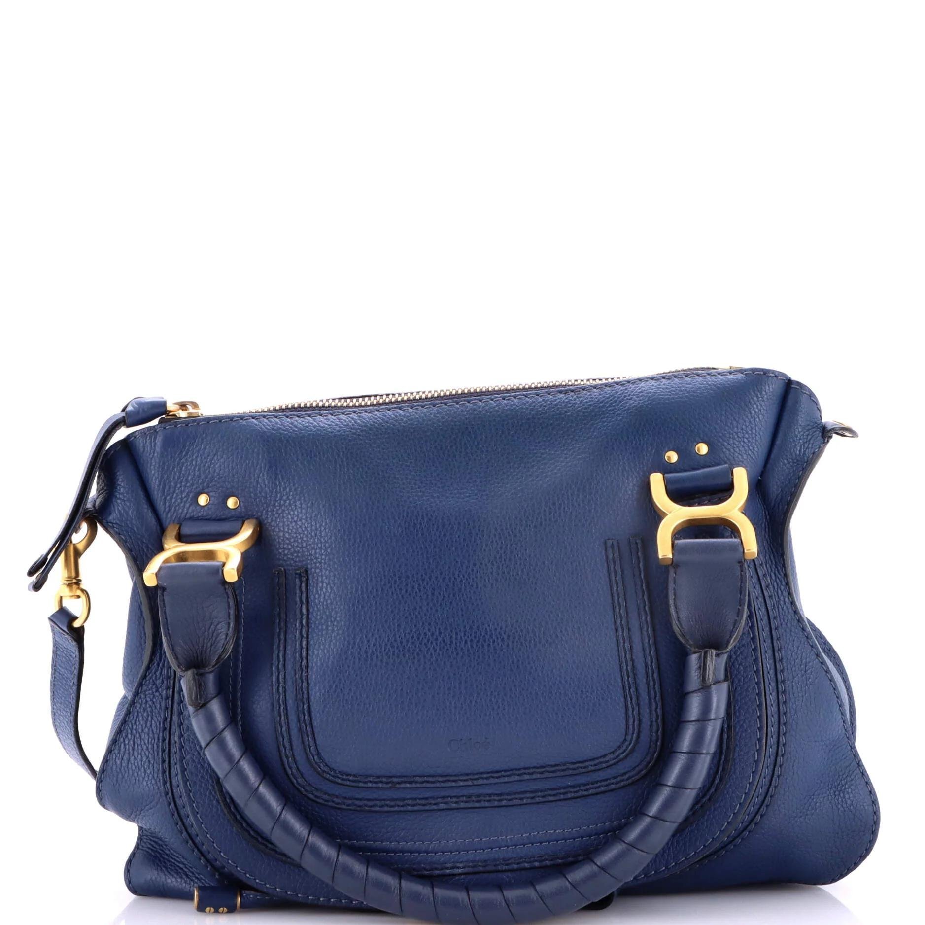 Leather satchel