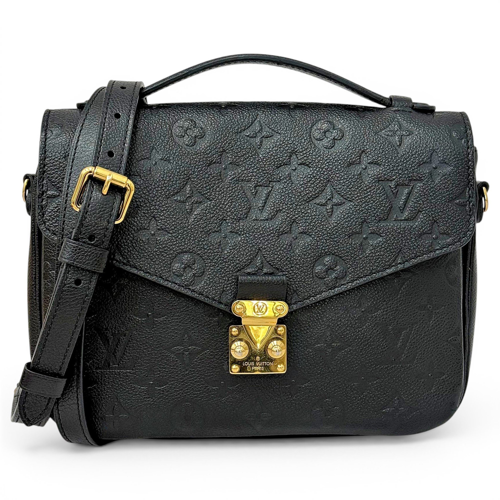 Metis leather handbag