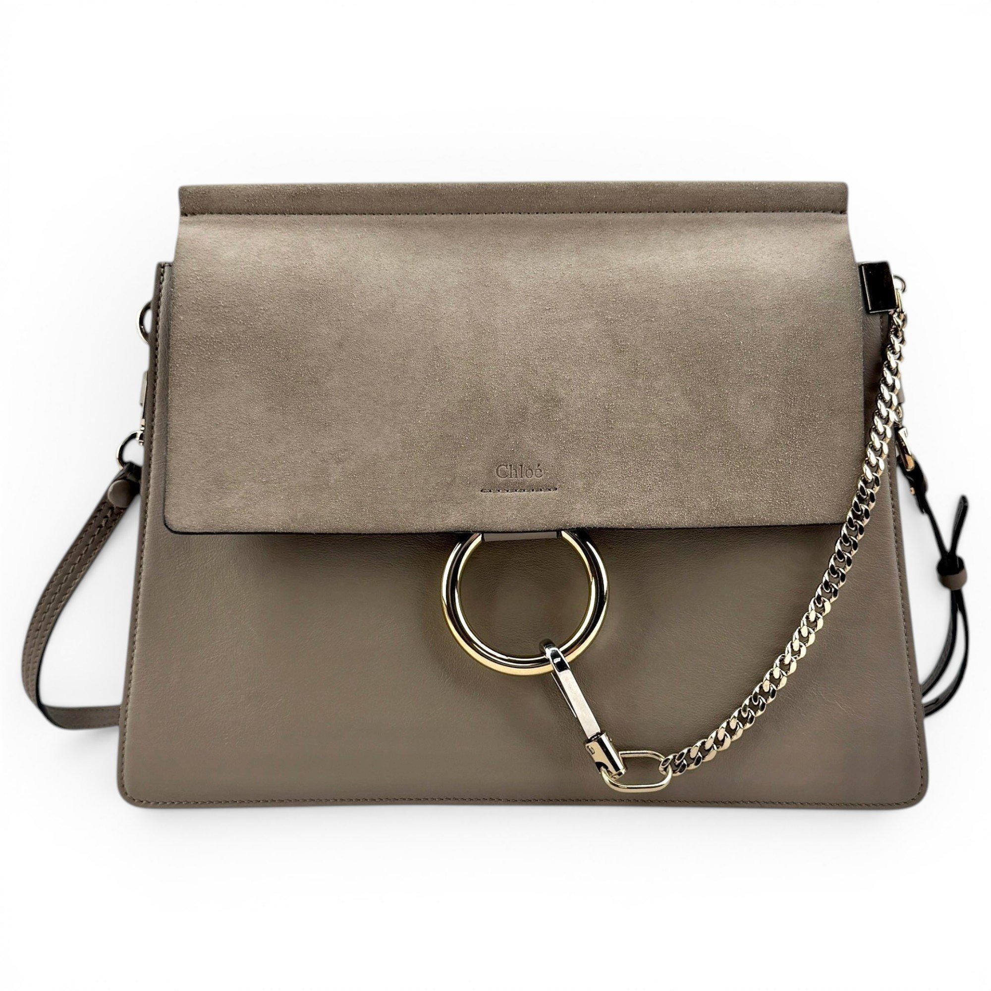 Faye leather handbag