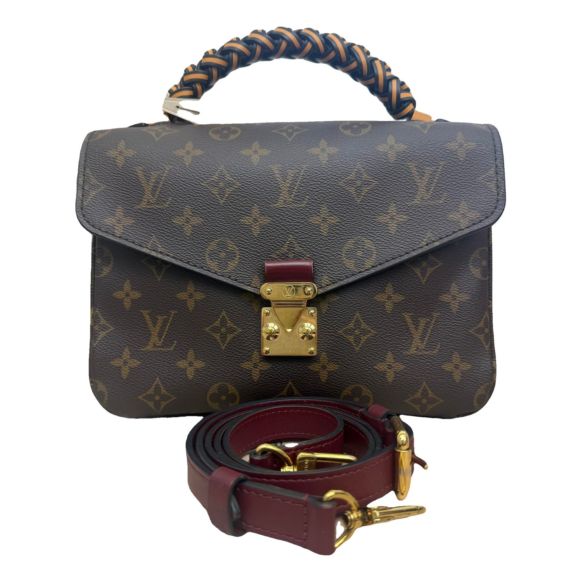 Metis leather handbag