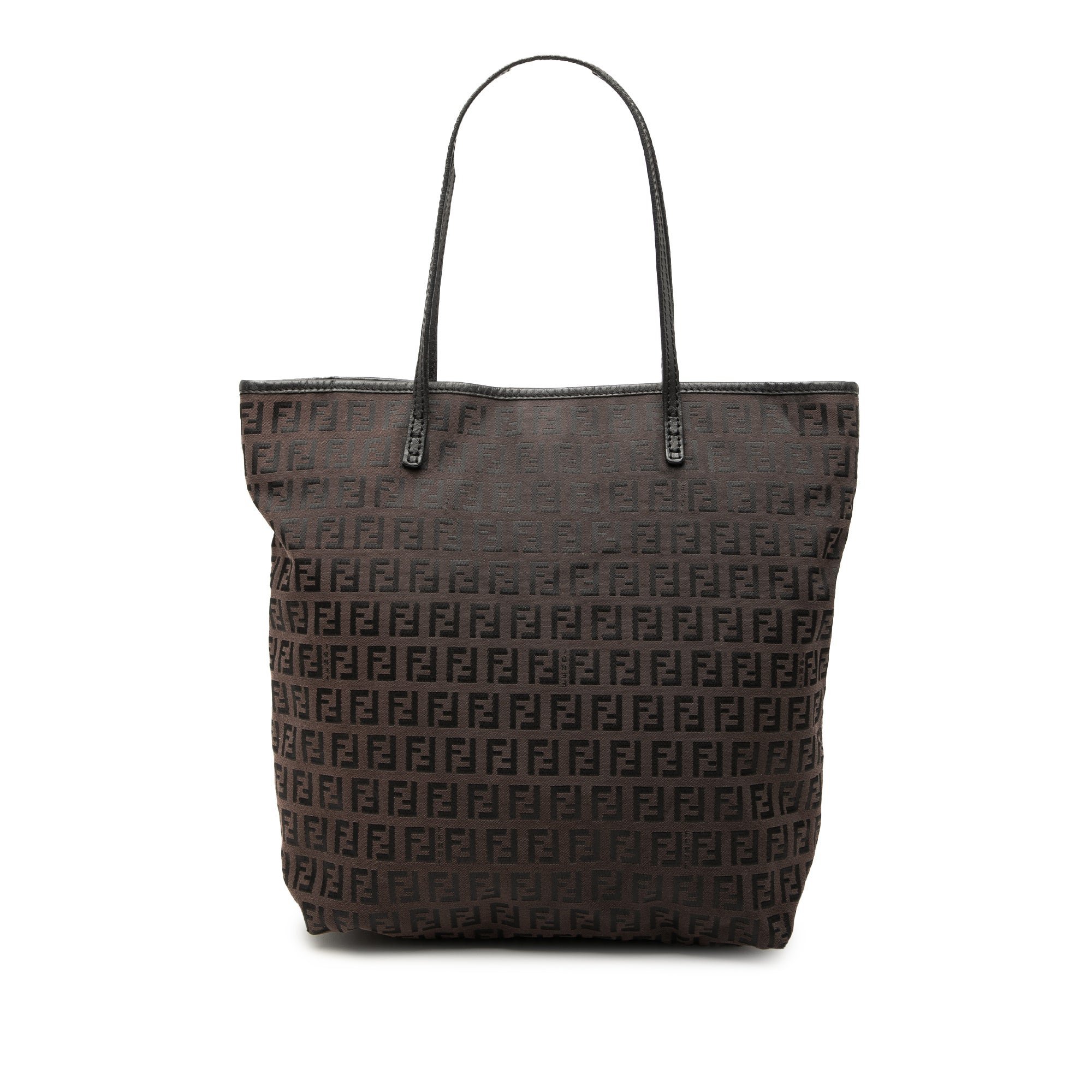 Pocket leather handbag