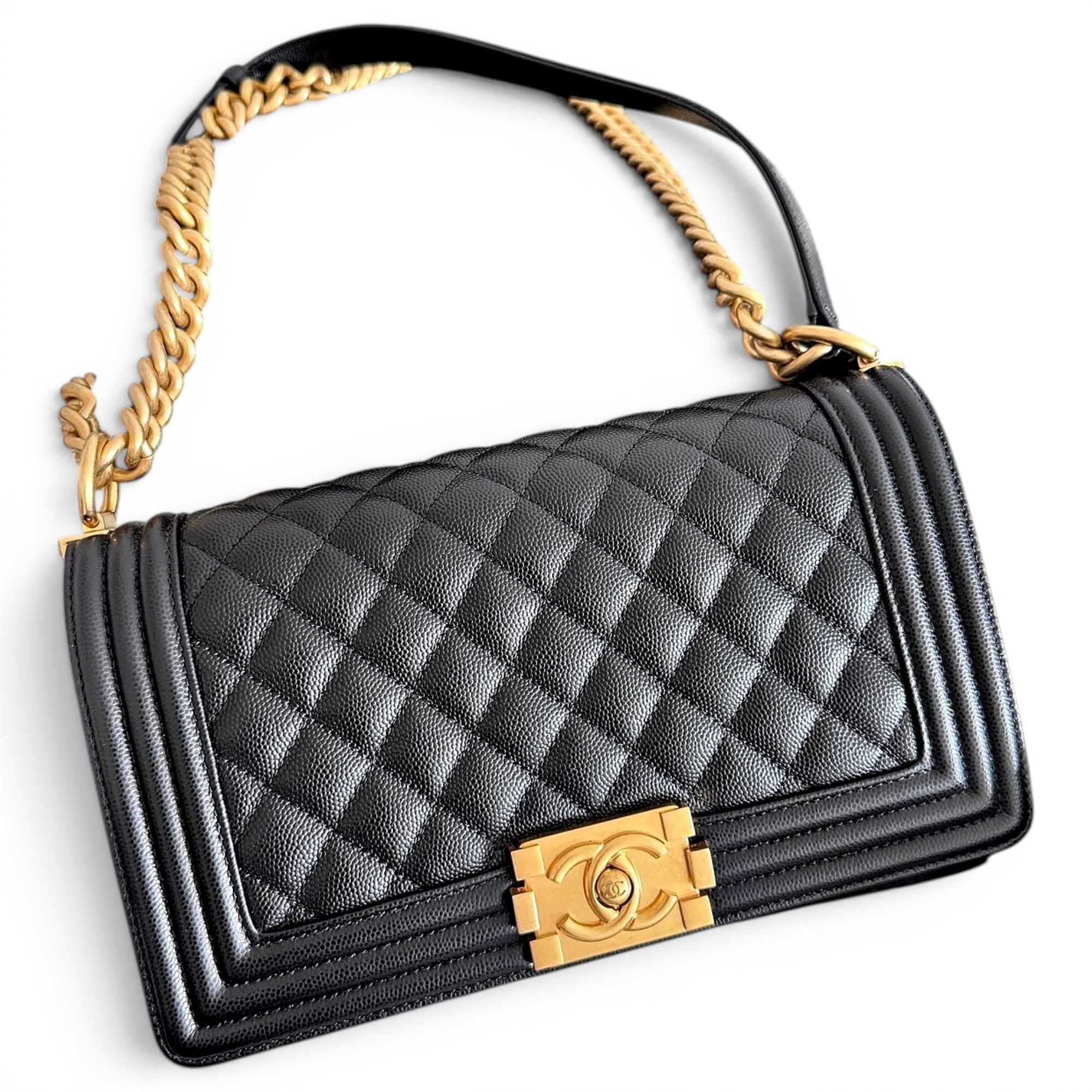 Boy leather handbag