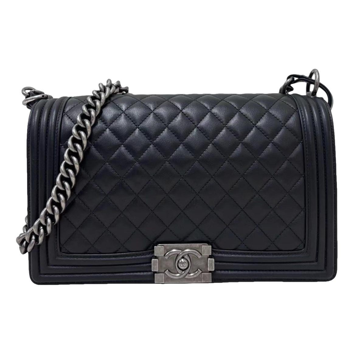 Boy leather handbag