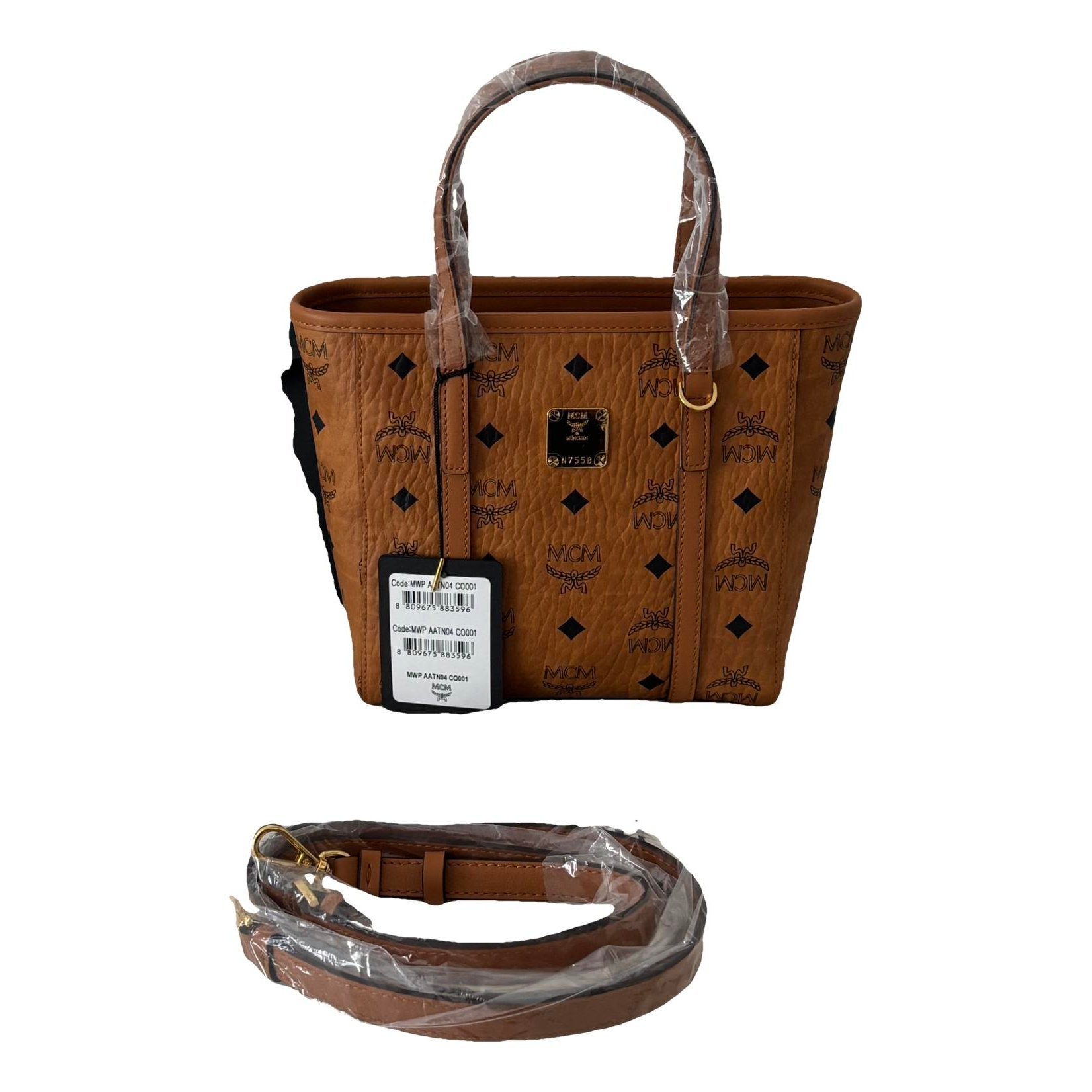 Leather tote