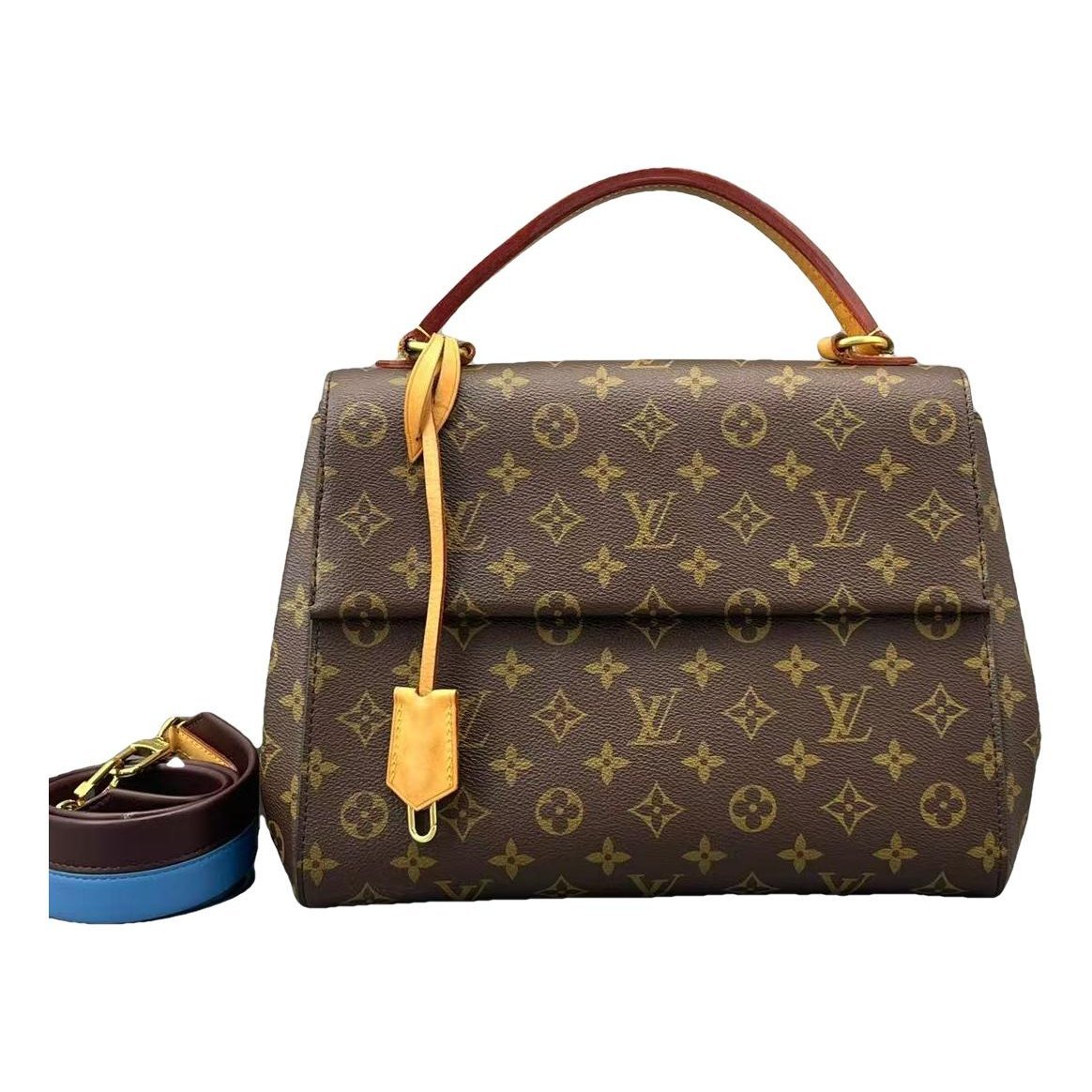Cluny leather handbag