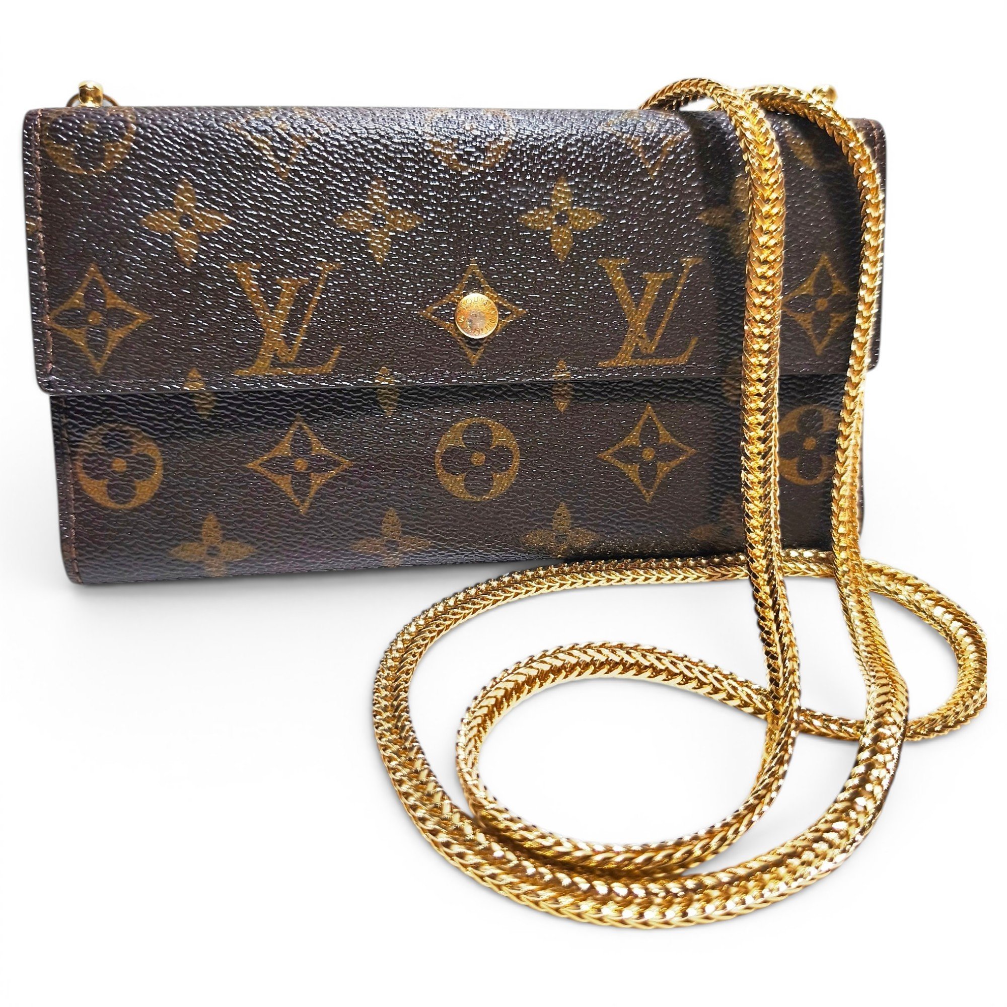 Leather crossbody bag