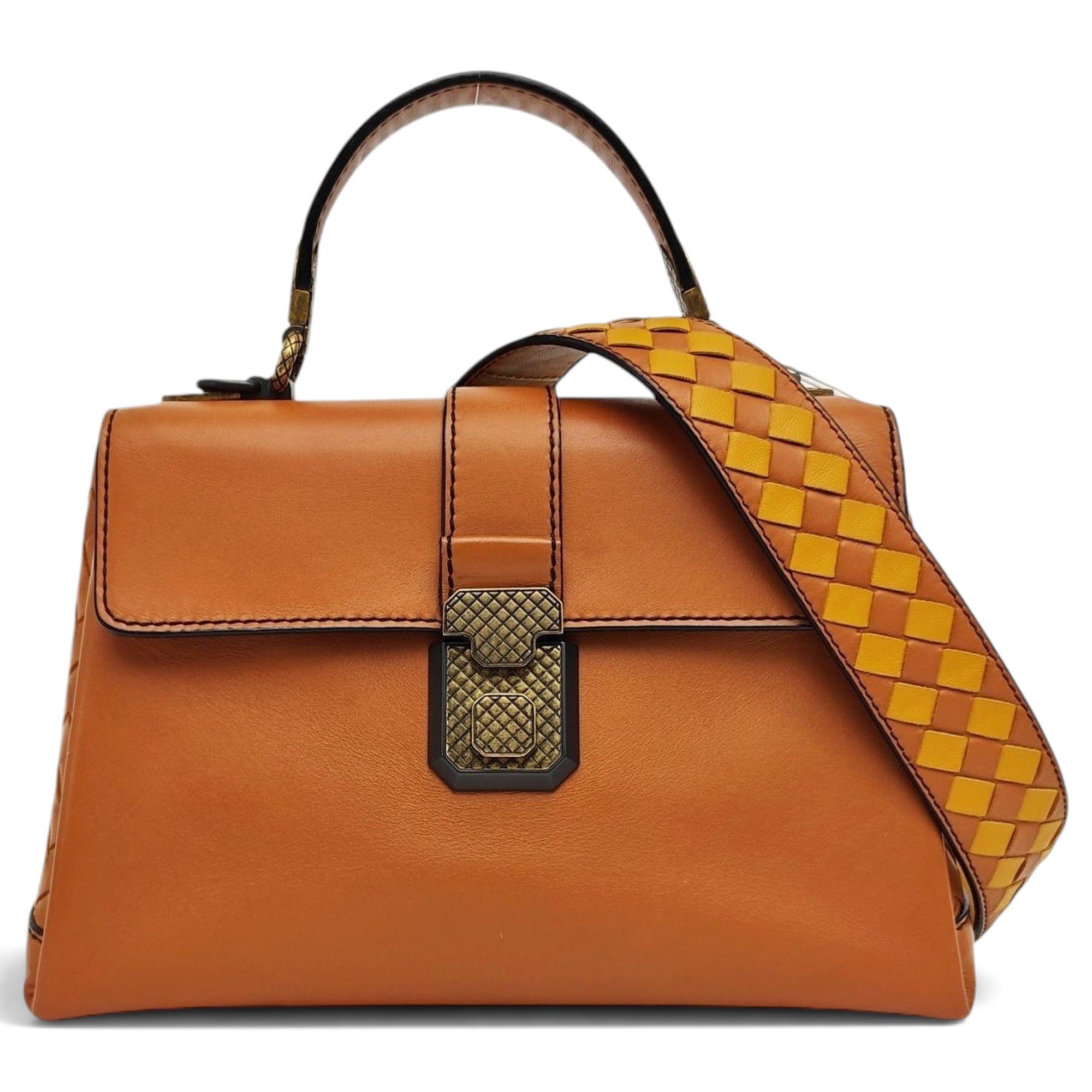 Piazza leather handbag