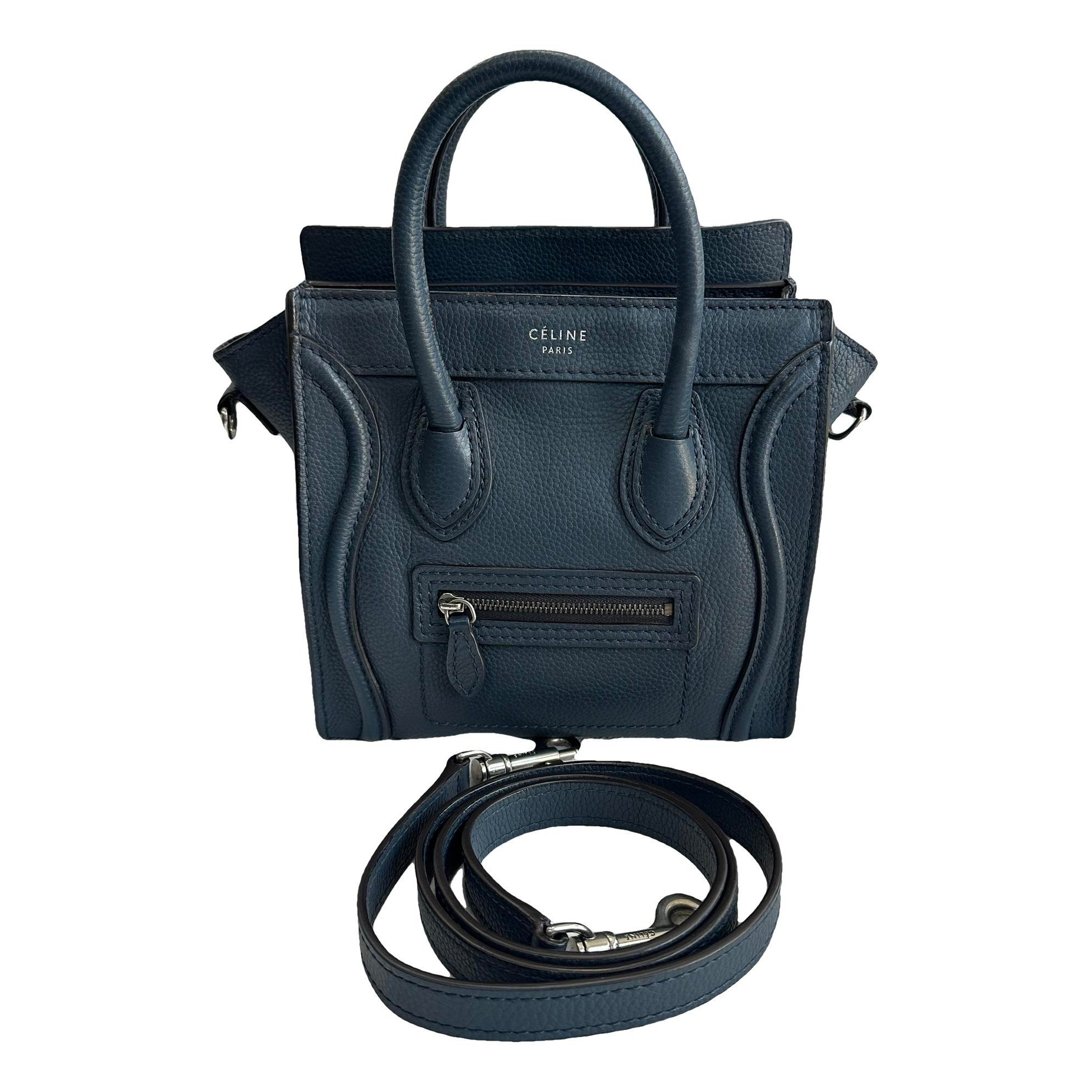 Nano Luggage leather handbag