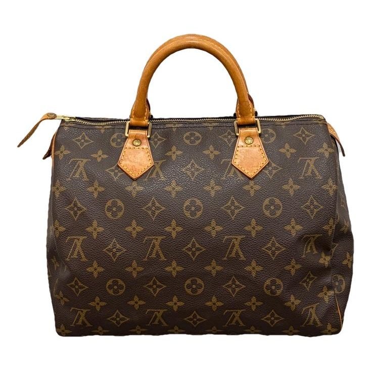 Speedy leather handbag