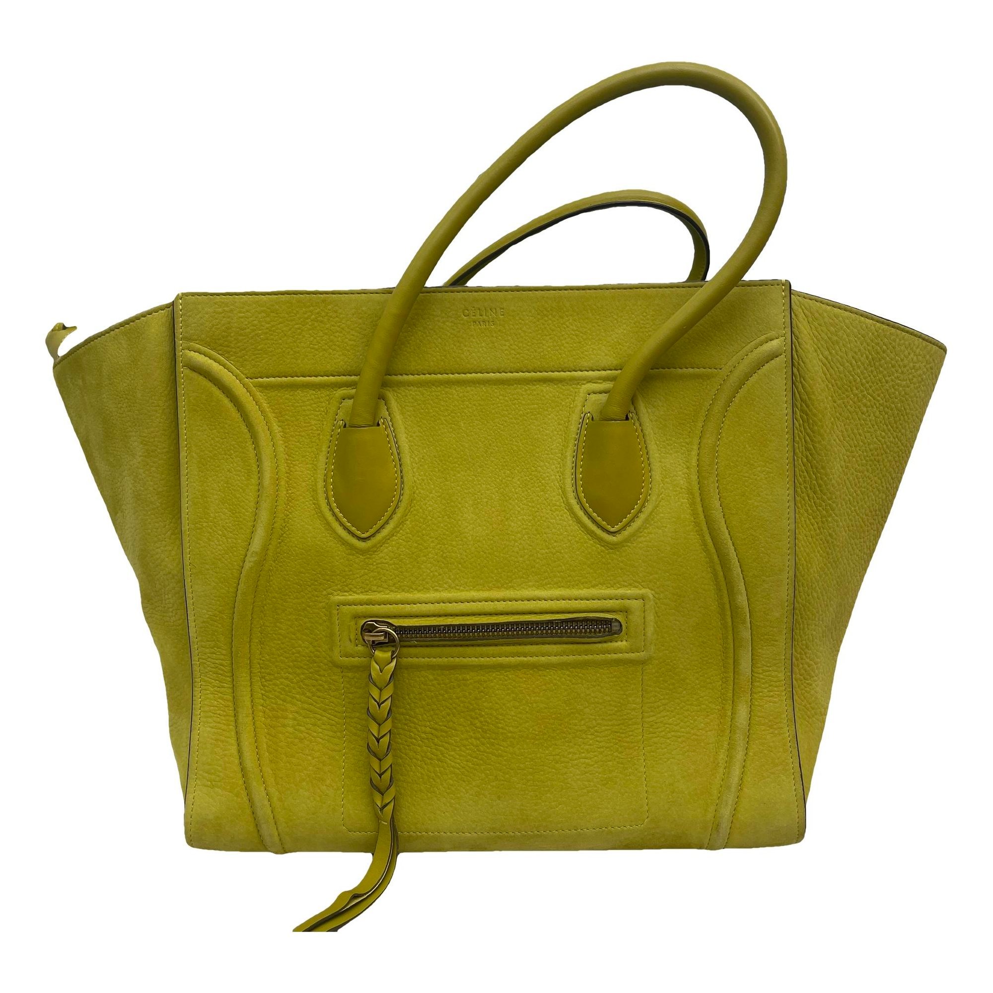 Luggage leather handbag