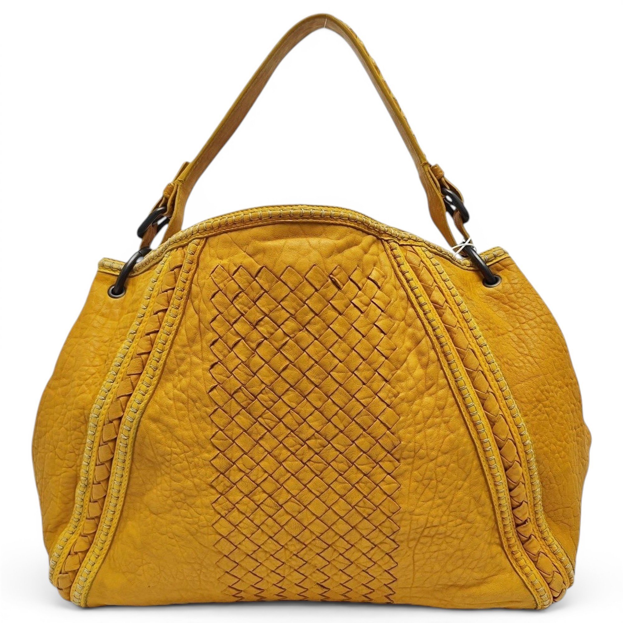 Parachute leather handbag
