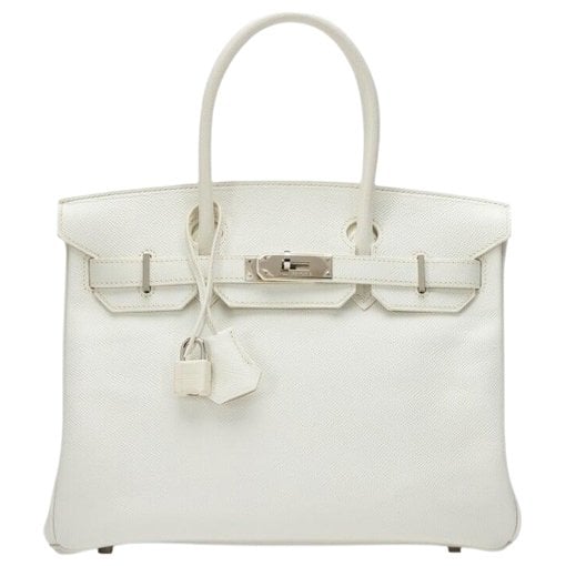 Birkin 30 leather handbag