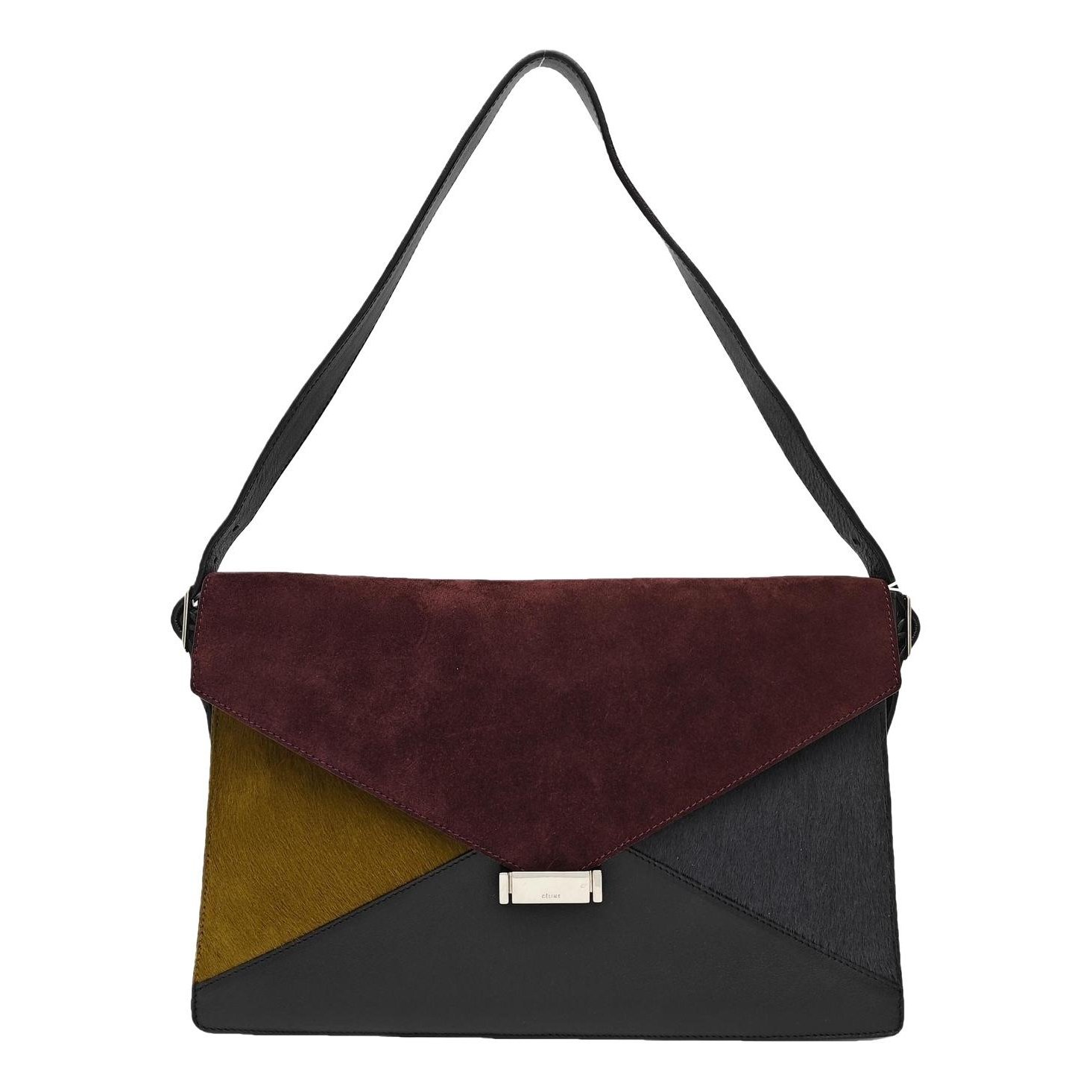 Diamond Clutch leather handbag